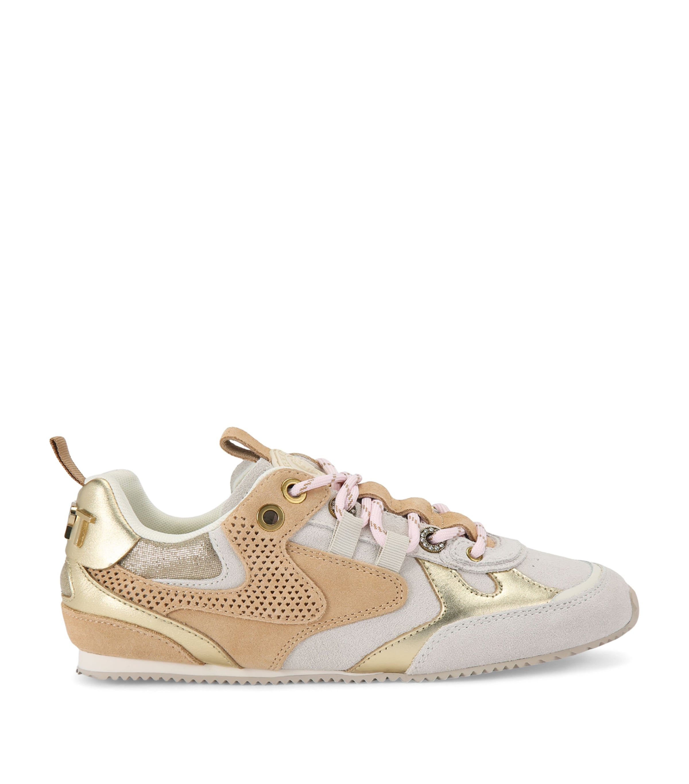 Kurt Geiger London Suede Kurt Runner Sneakers White/comb Image 1