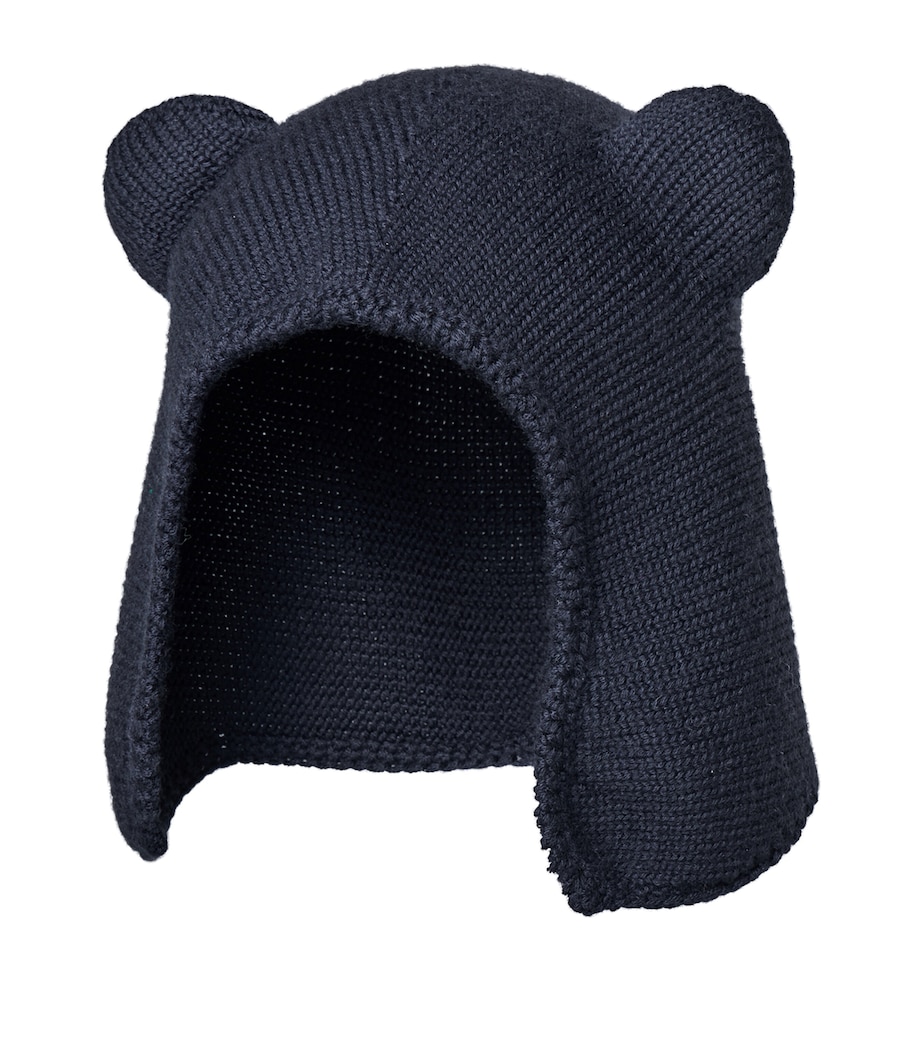 Miki House Cashmere Bear-Ear Hat Image 1