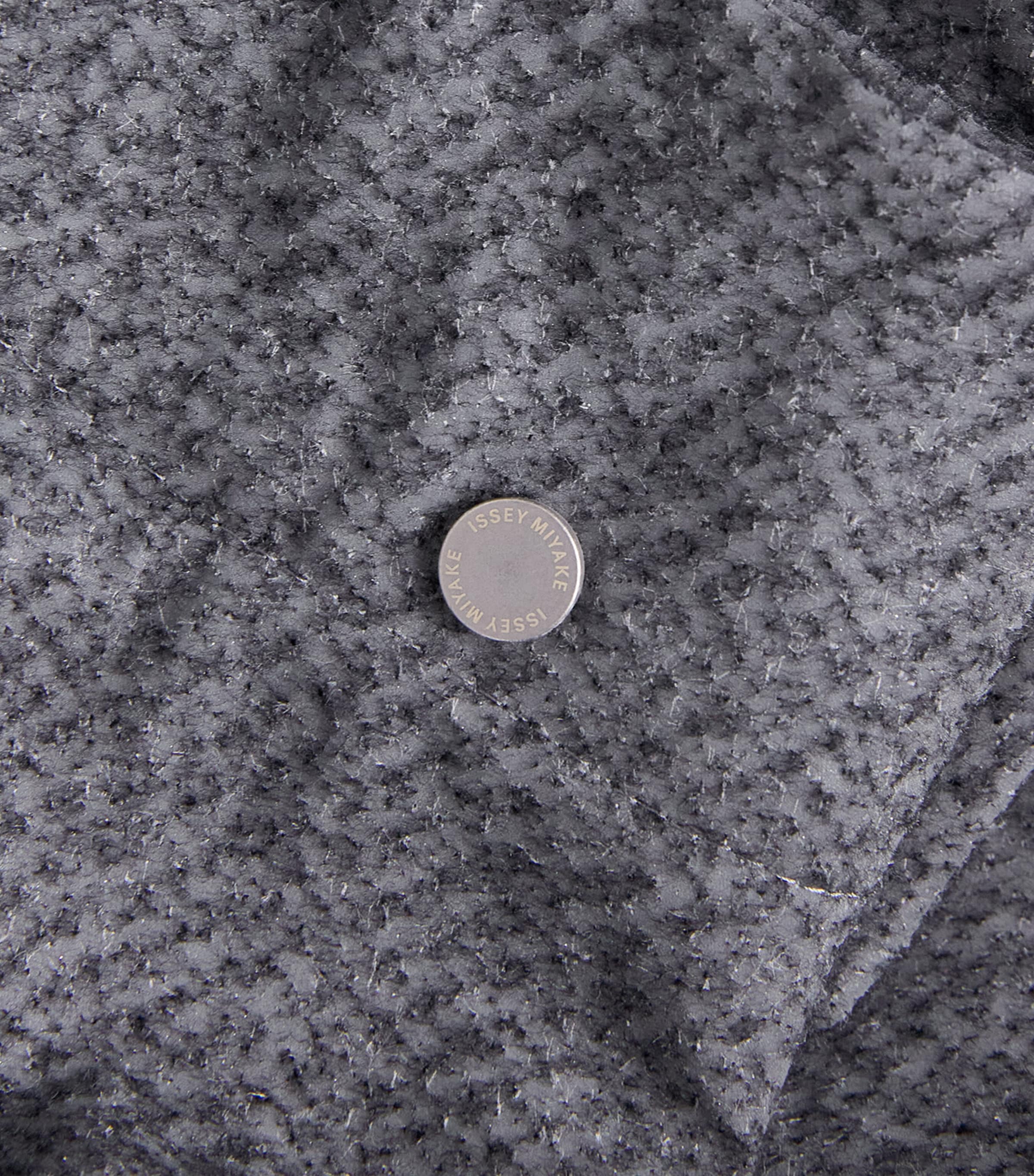 Issey Miyake Womens Textured Reflection Jacket Grey Image 6
