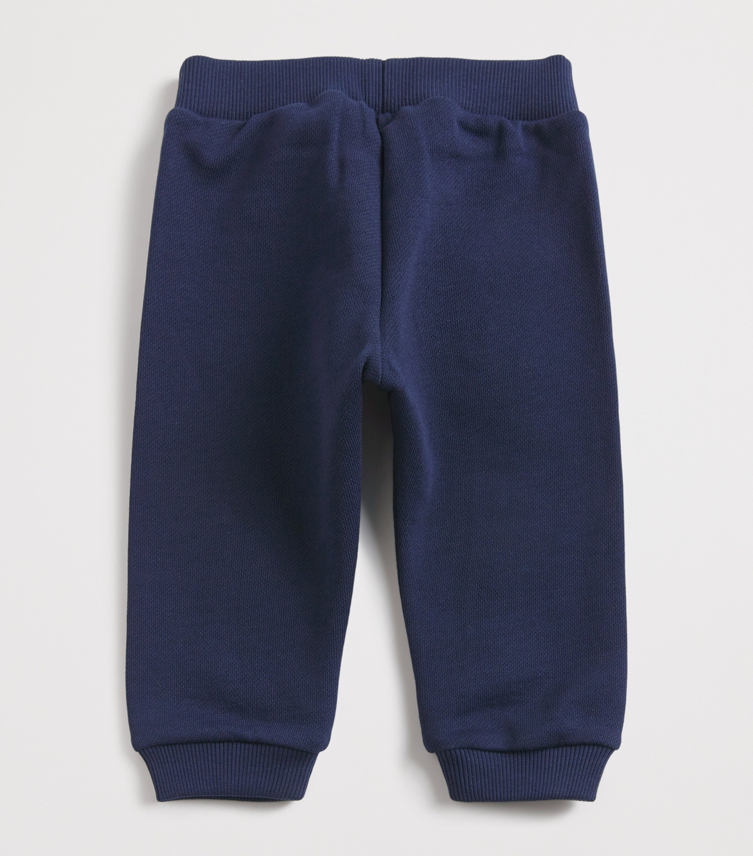 Cotton Logo Sweatpants (3-36 Months) 617BC BLUE/WHITE Image 2
