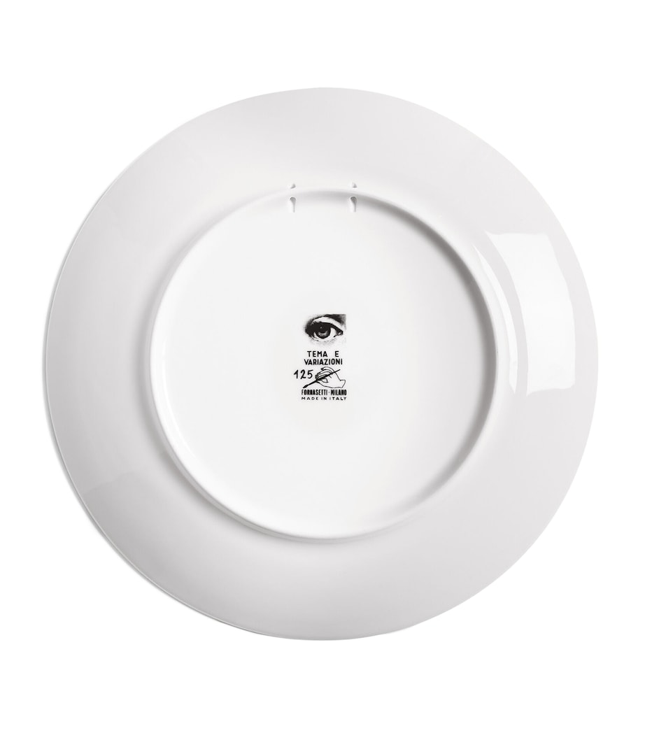 Fornasetti Tema e Variazioni No. 125 Wall Plate (26cm) Image 3