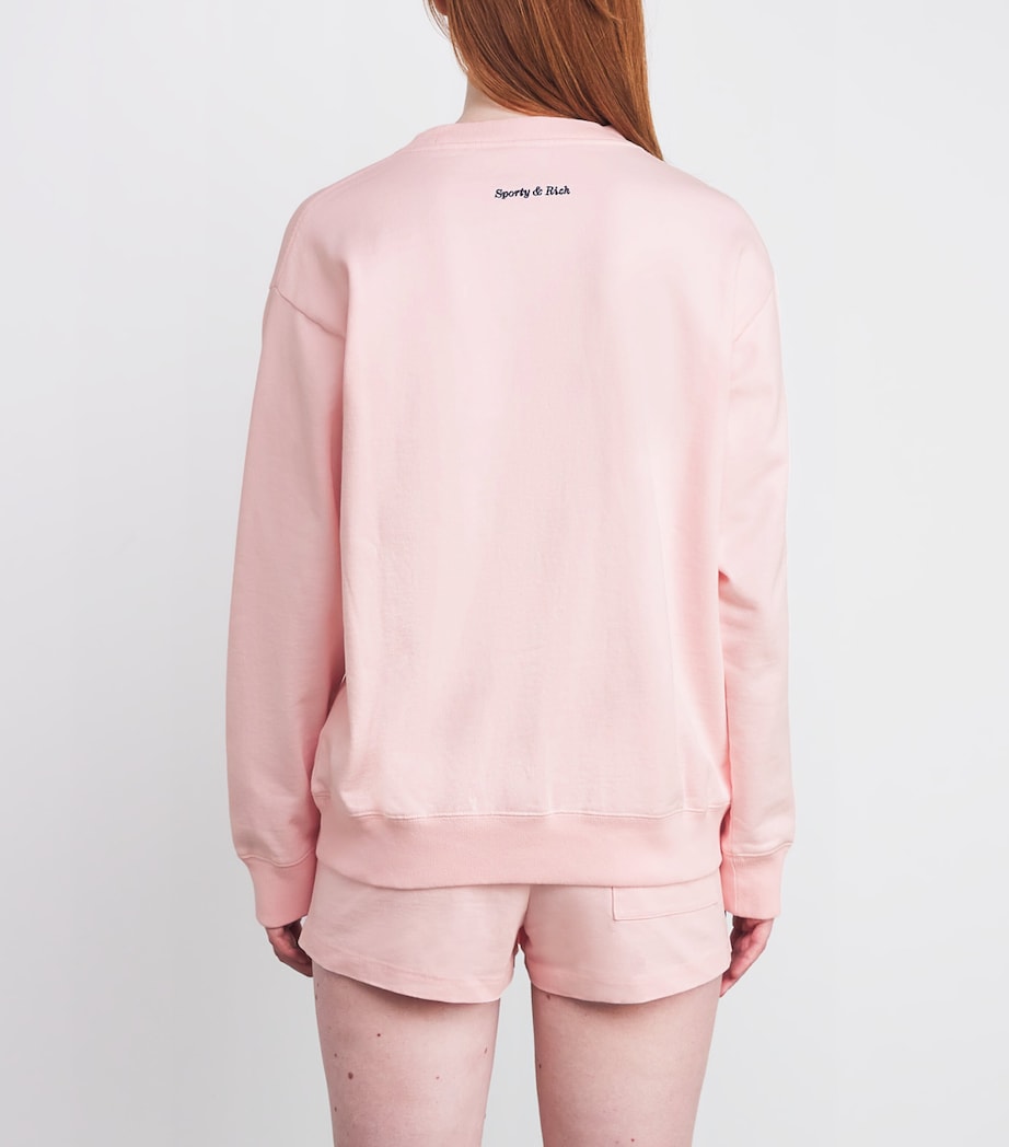 x Hotel du Cap-Eden-Roc Cotton Sweatshirt PINK DOLPHIN Image 4