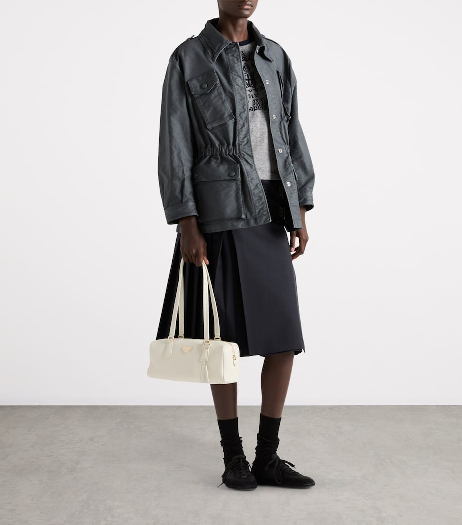 Mohair-Wool Skirt F0008 Image 2