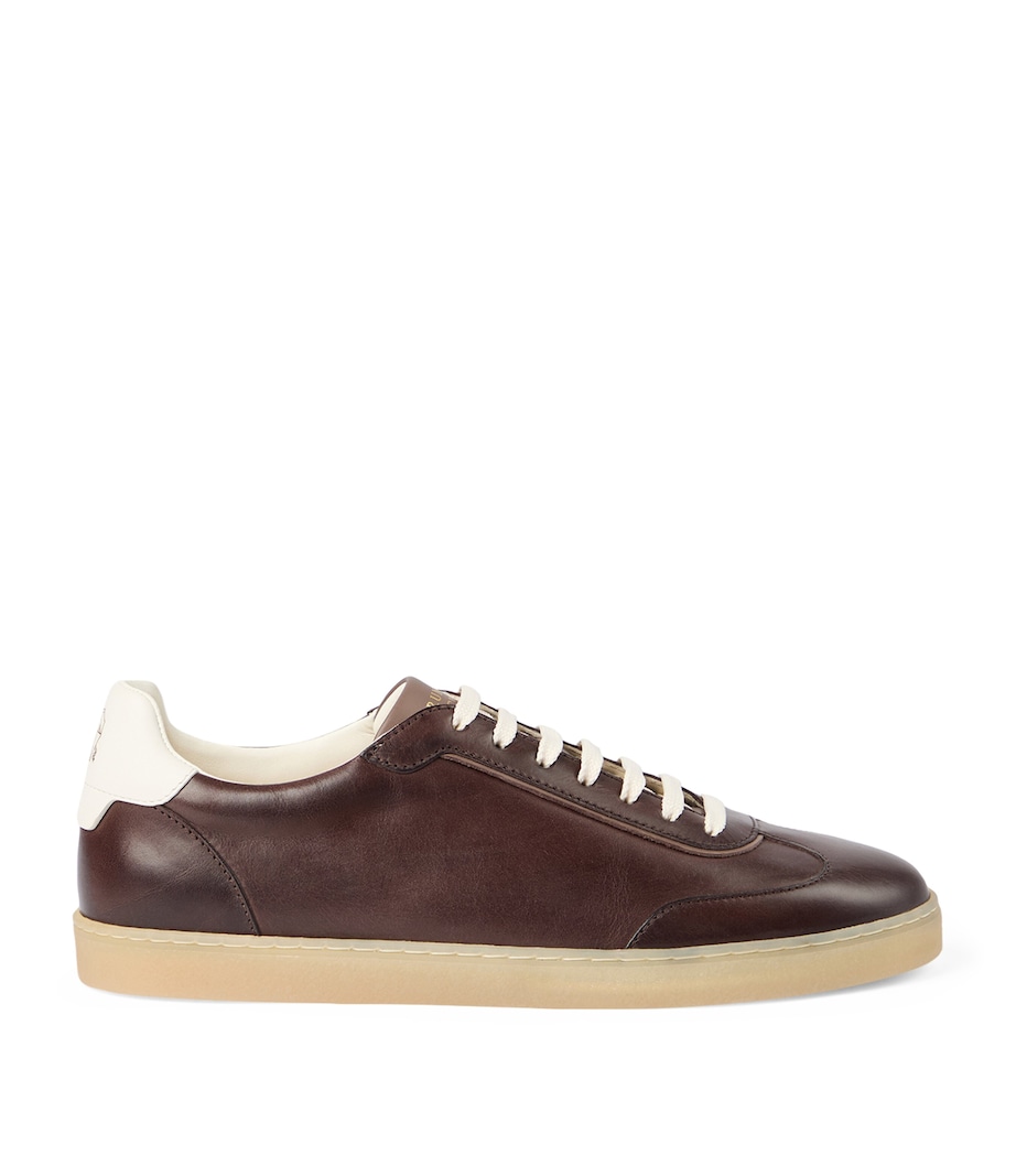 Calfskin Low-Top Sneakers CZF33 Image 1
