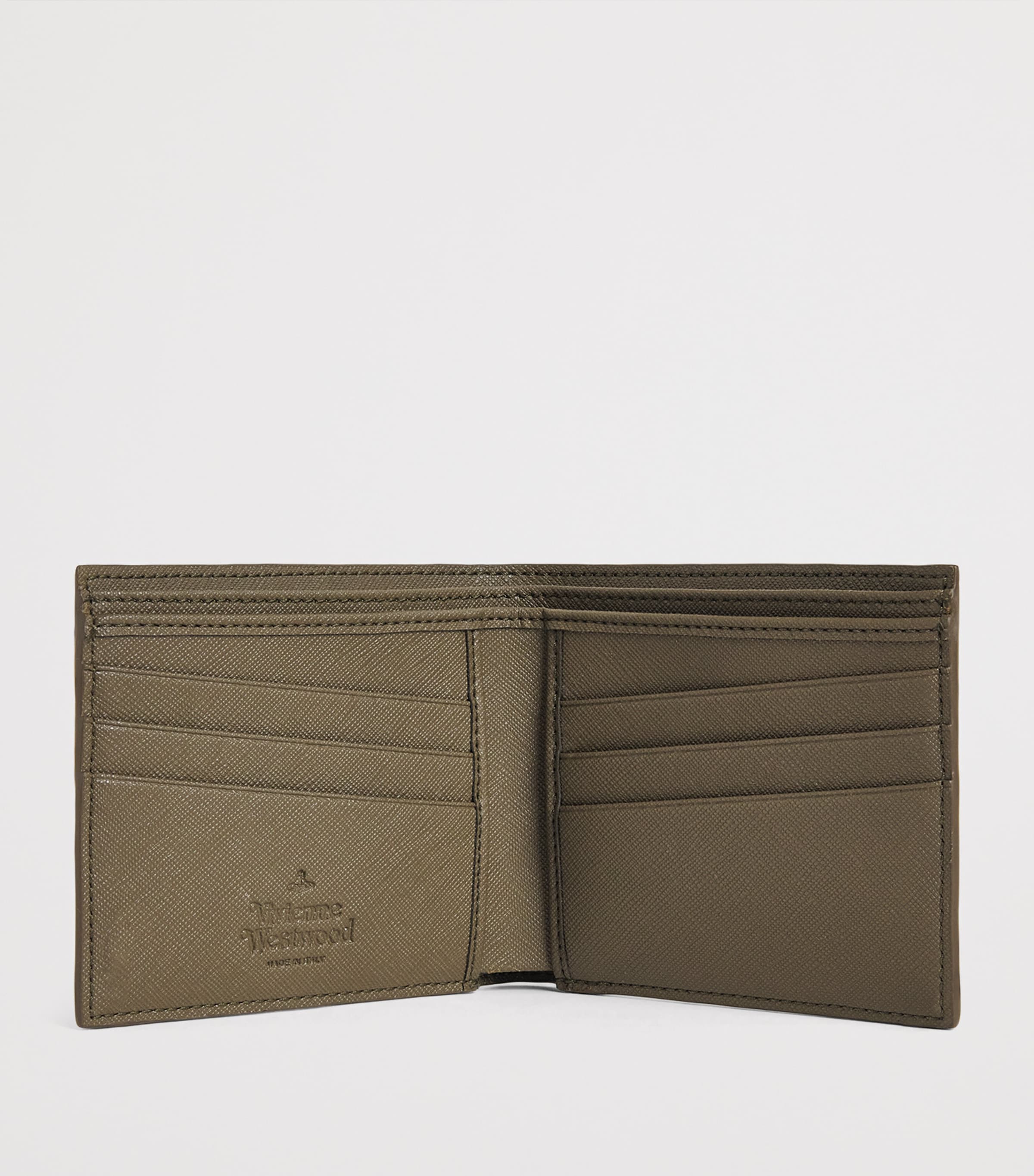 Vivienne Westwood Orb Billfold Wallet Khaki Image 2