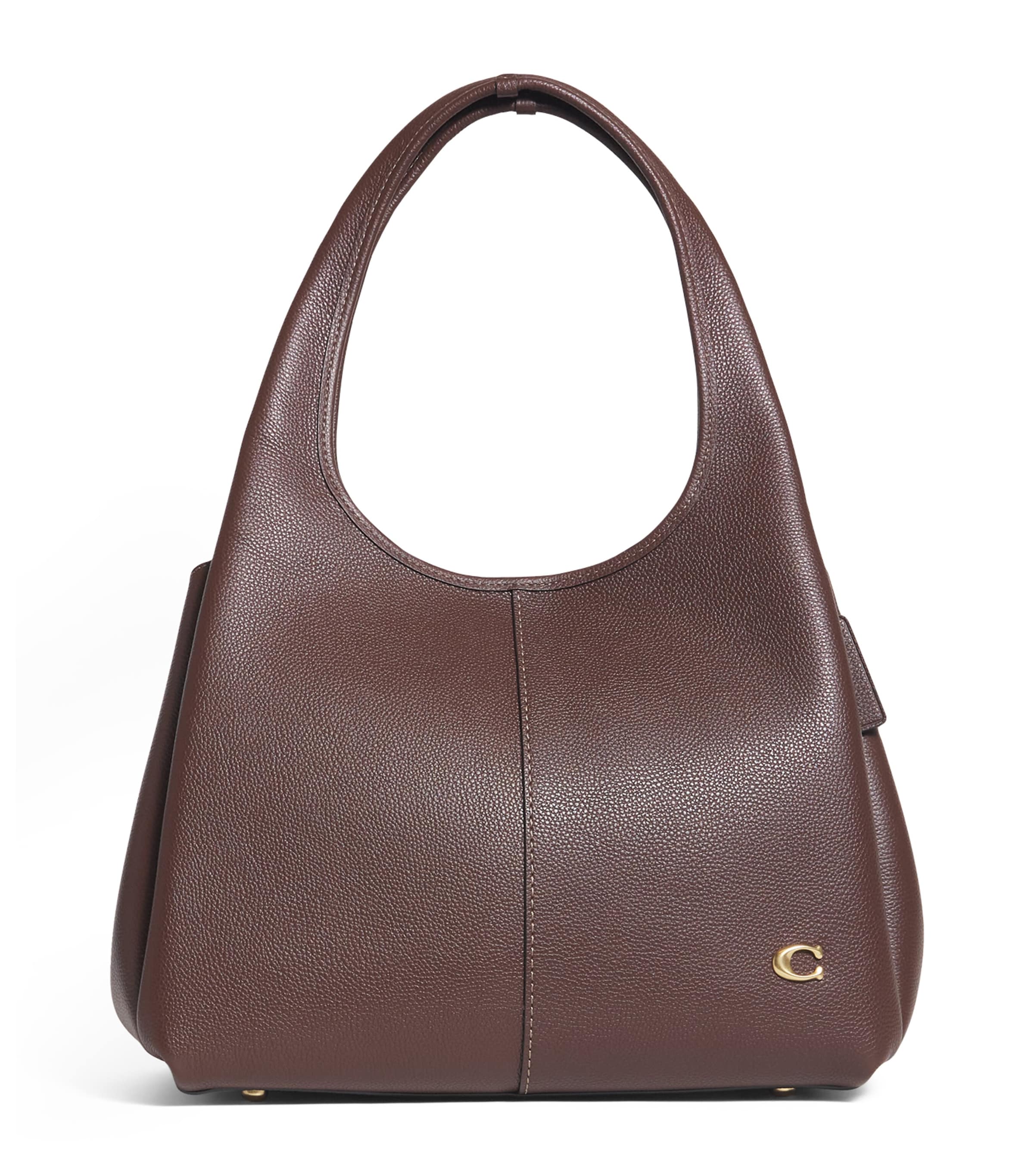 Coach Leather Lana 23 Shoulder Bag In Brown
