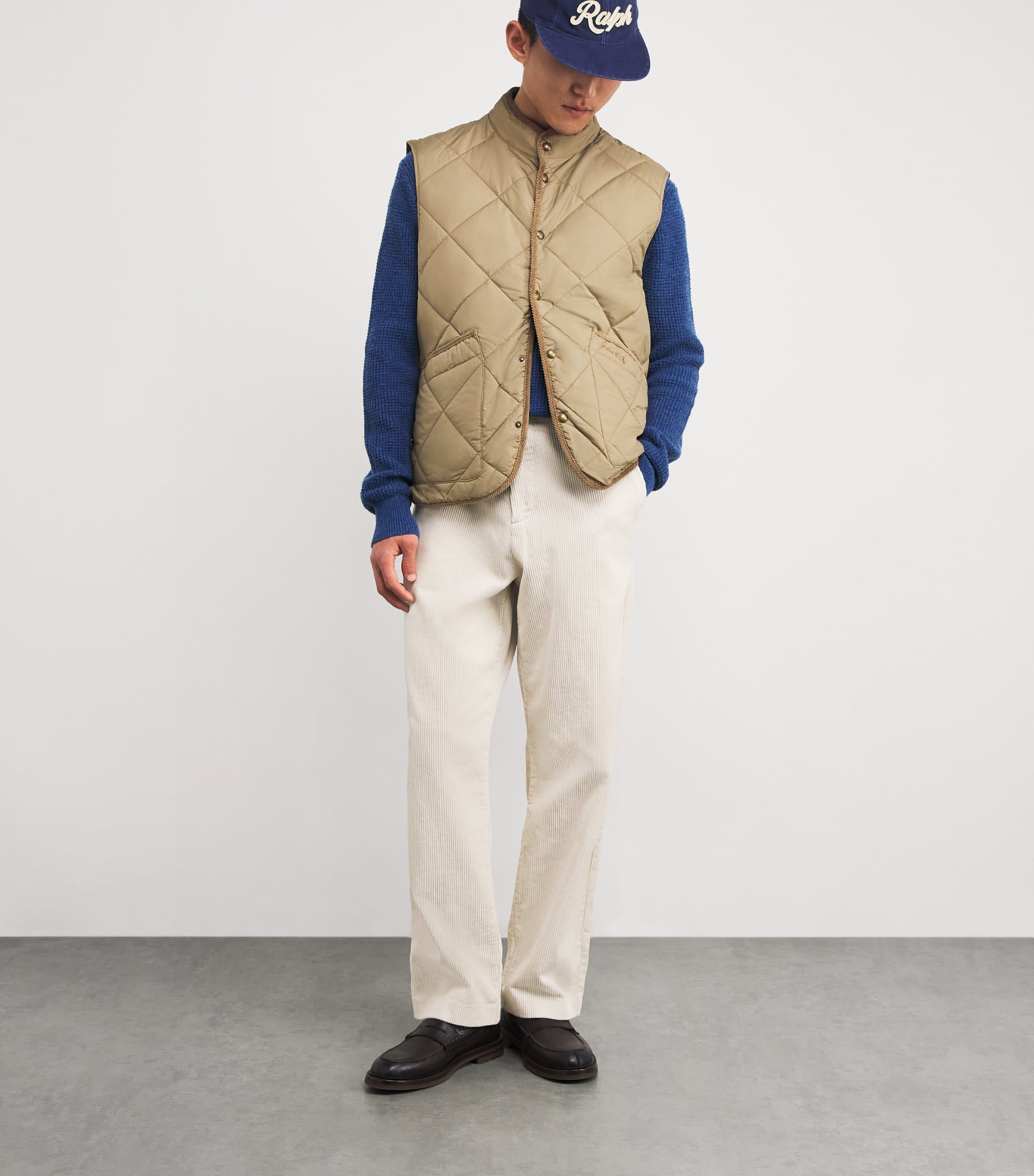 Quilted Gilet KHAKI Image 2