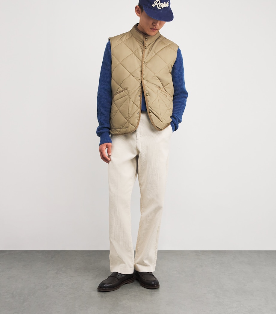 Quilted Gilet KHAKI Image 2