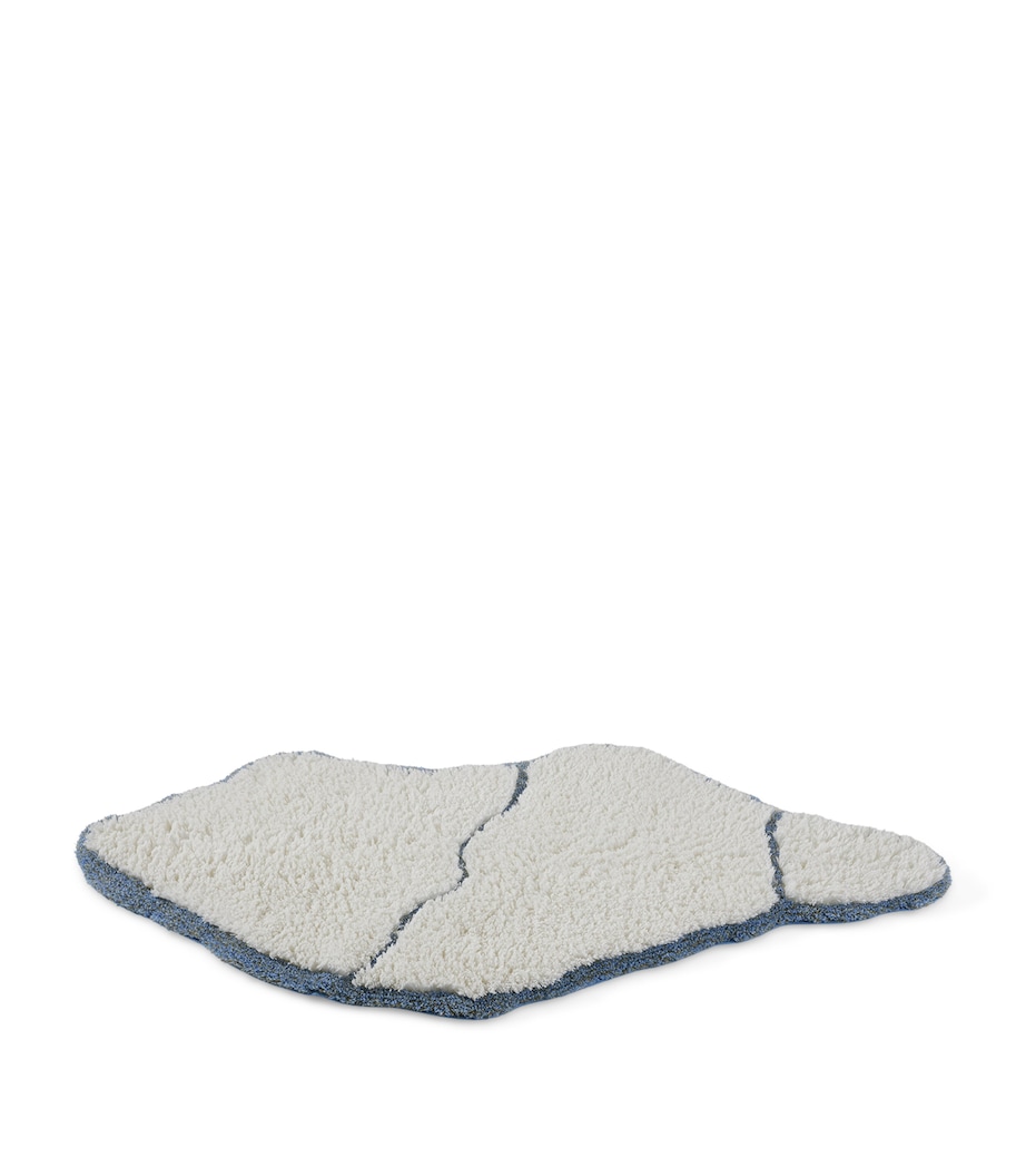 Abyss & Habidecor Jess Bath Rug (70cm x 135cm) Powder Blue Image 2