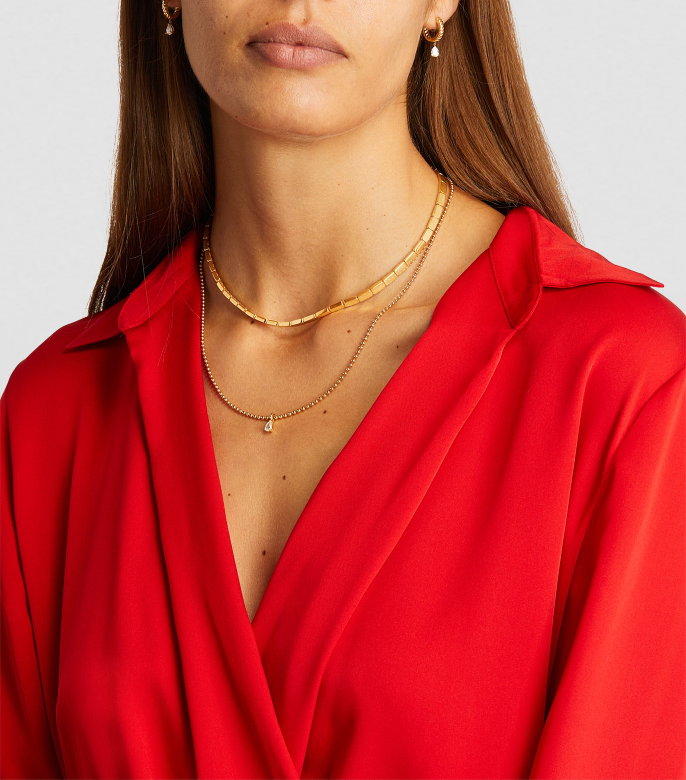 Yellow Gold Bunny Necklace YELLOW GOLD Image 3