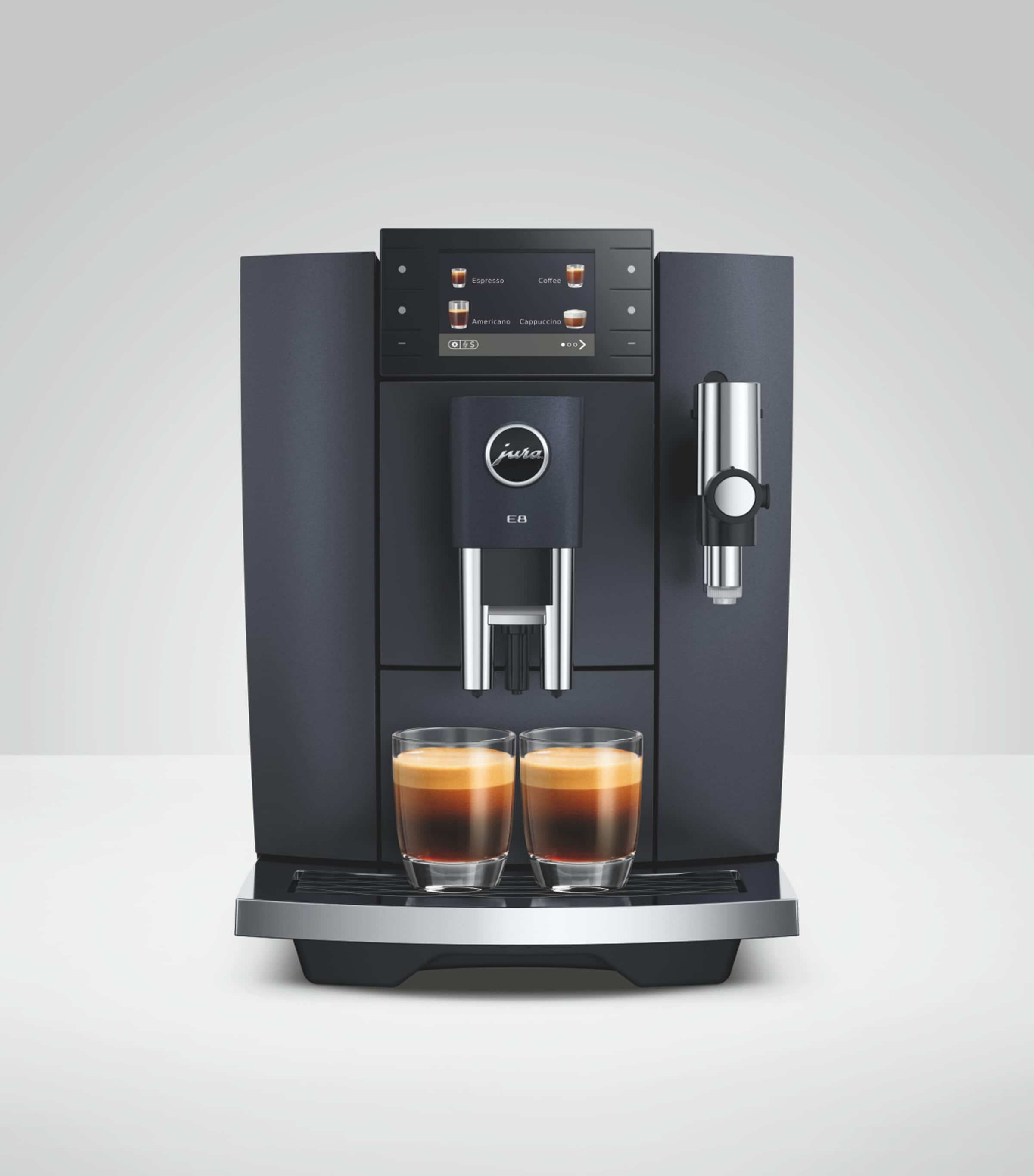 Jura E8 Coffee Machine Black Image 4