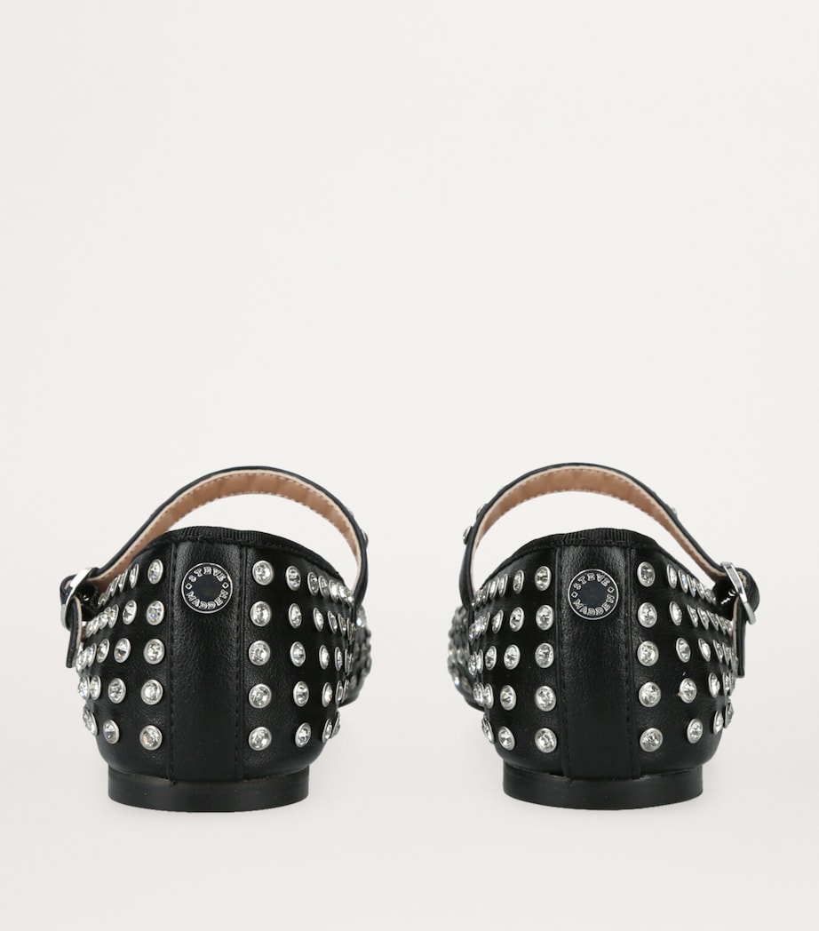 Embellished Vinetta-R Ballet Pumps SILVER Image 2