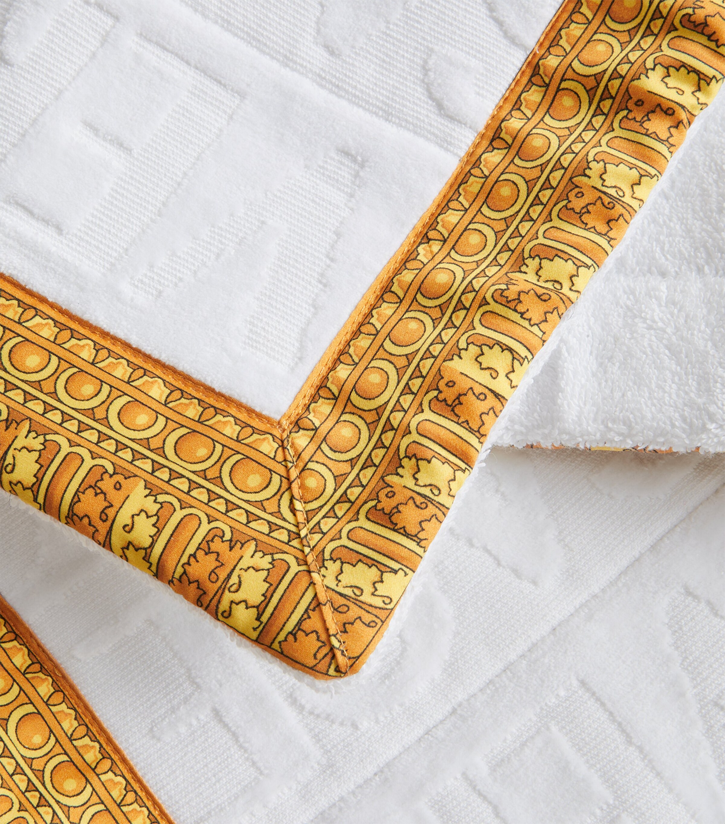 I ♡ Baroque Bath Mat (80cm x 60cm) Z4001 WHITE Image 3