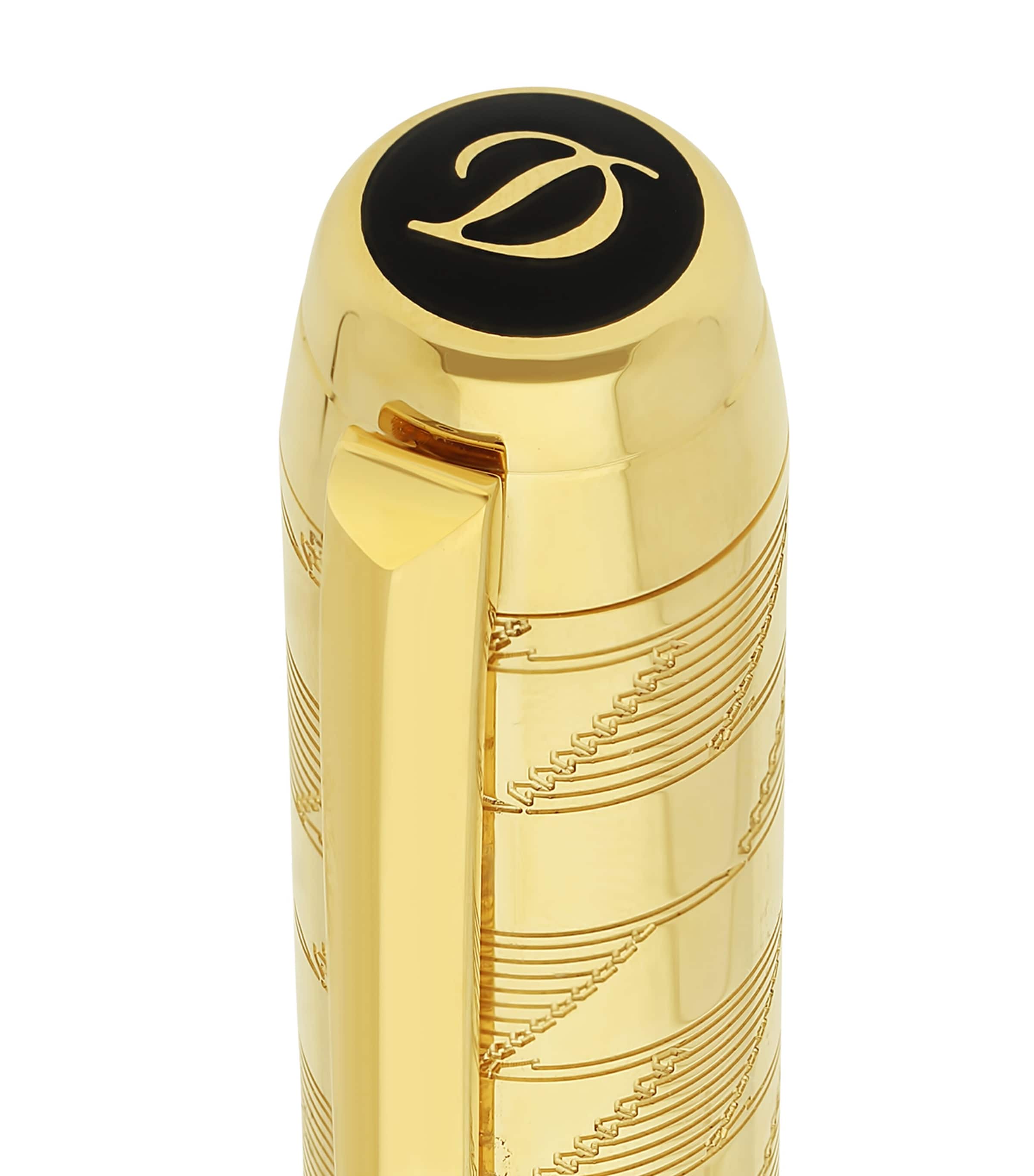 Extra Large Line D Eternity Monogram 1872 Fountain Pen GOLD Image 4