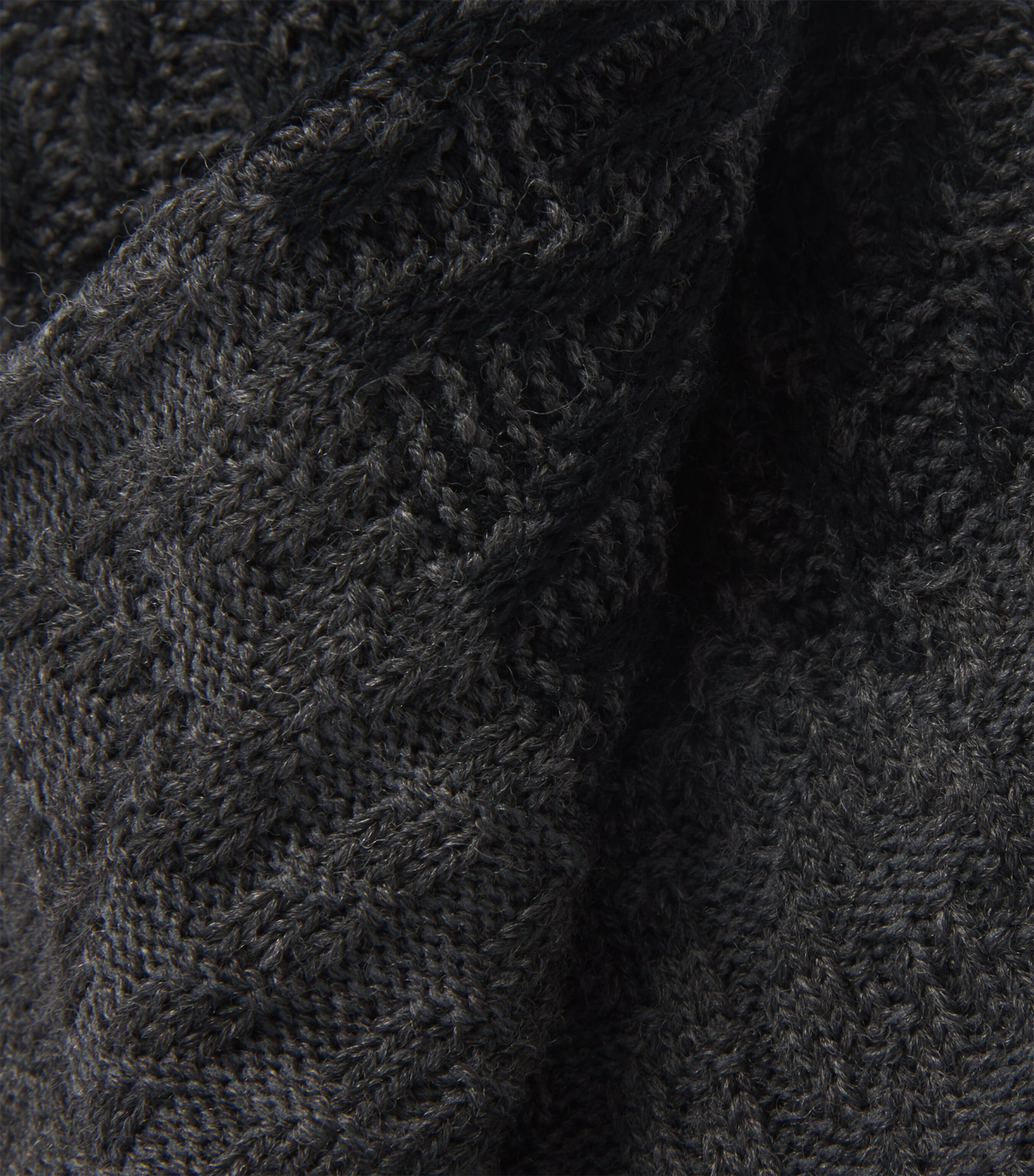 Falke Mens Virgin Wool-Blend Free Climber Socks Black Image 2