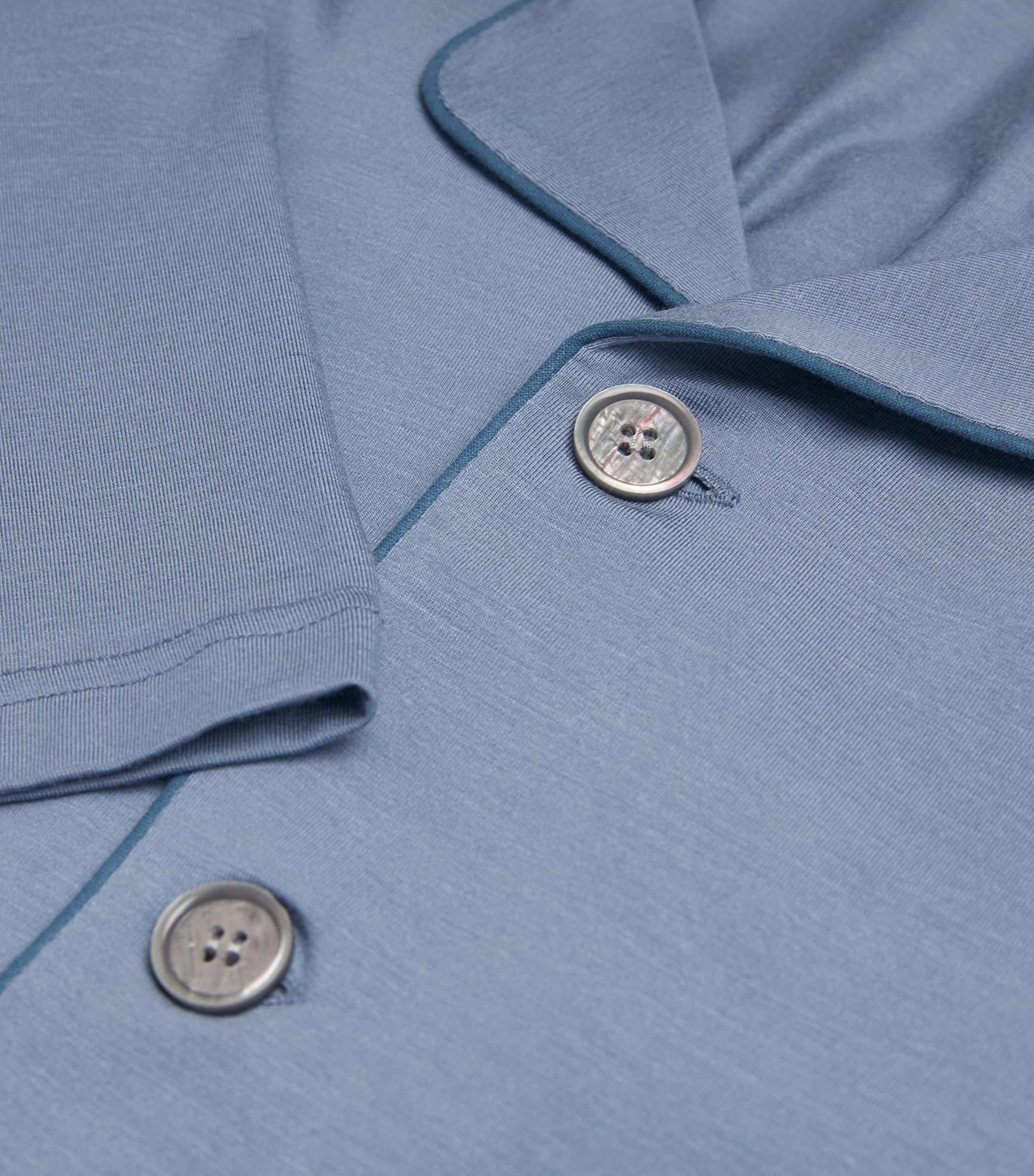 Micro Modal Basel Pyjama Set 022BLU Image 5