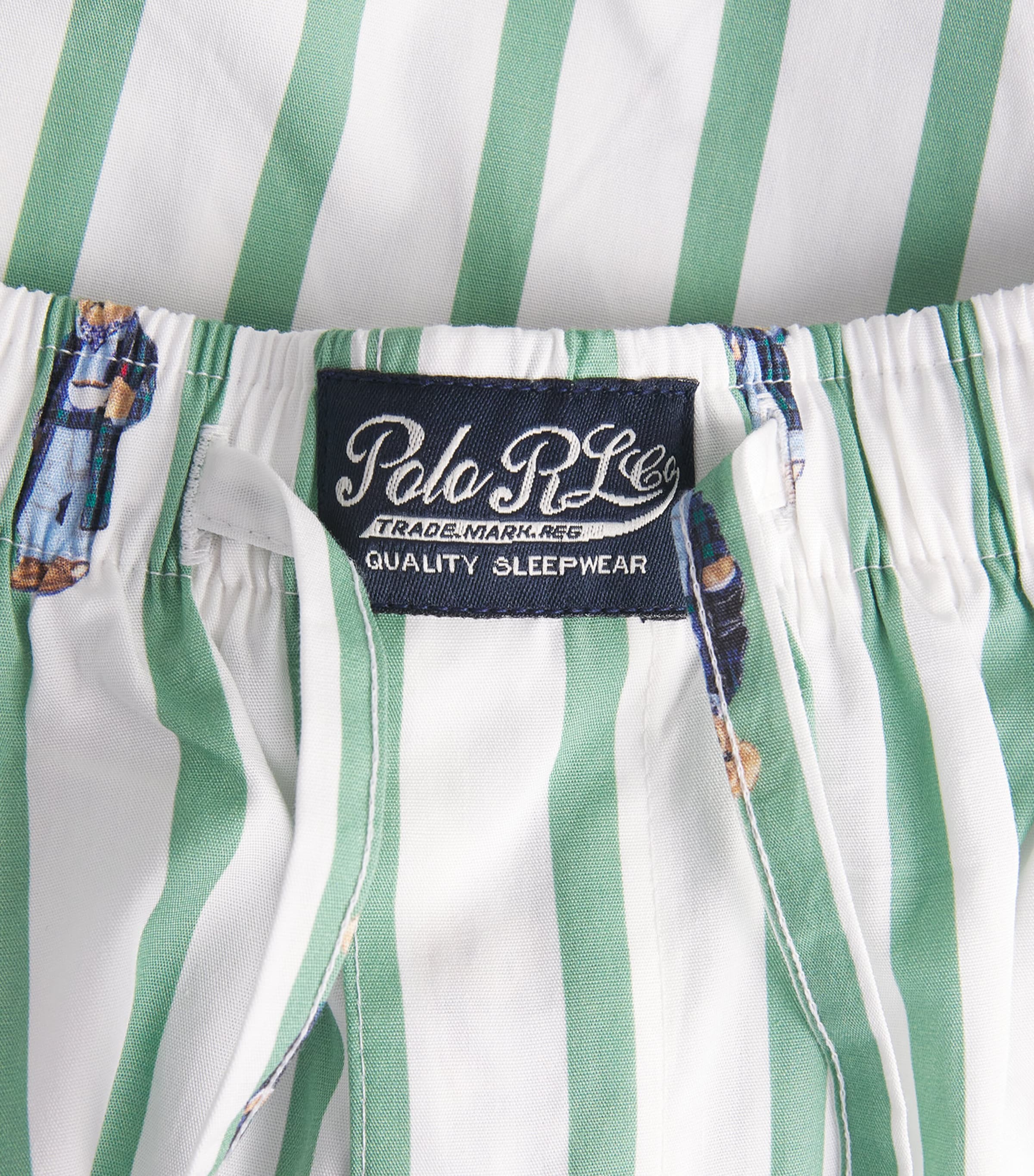 Cotton Polo Bear Pyjama Trousers FAIRWAY GLEN NVY Image 6