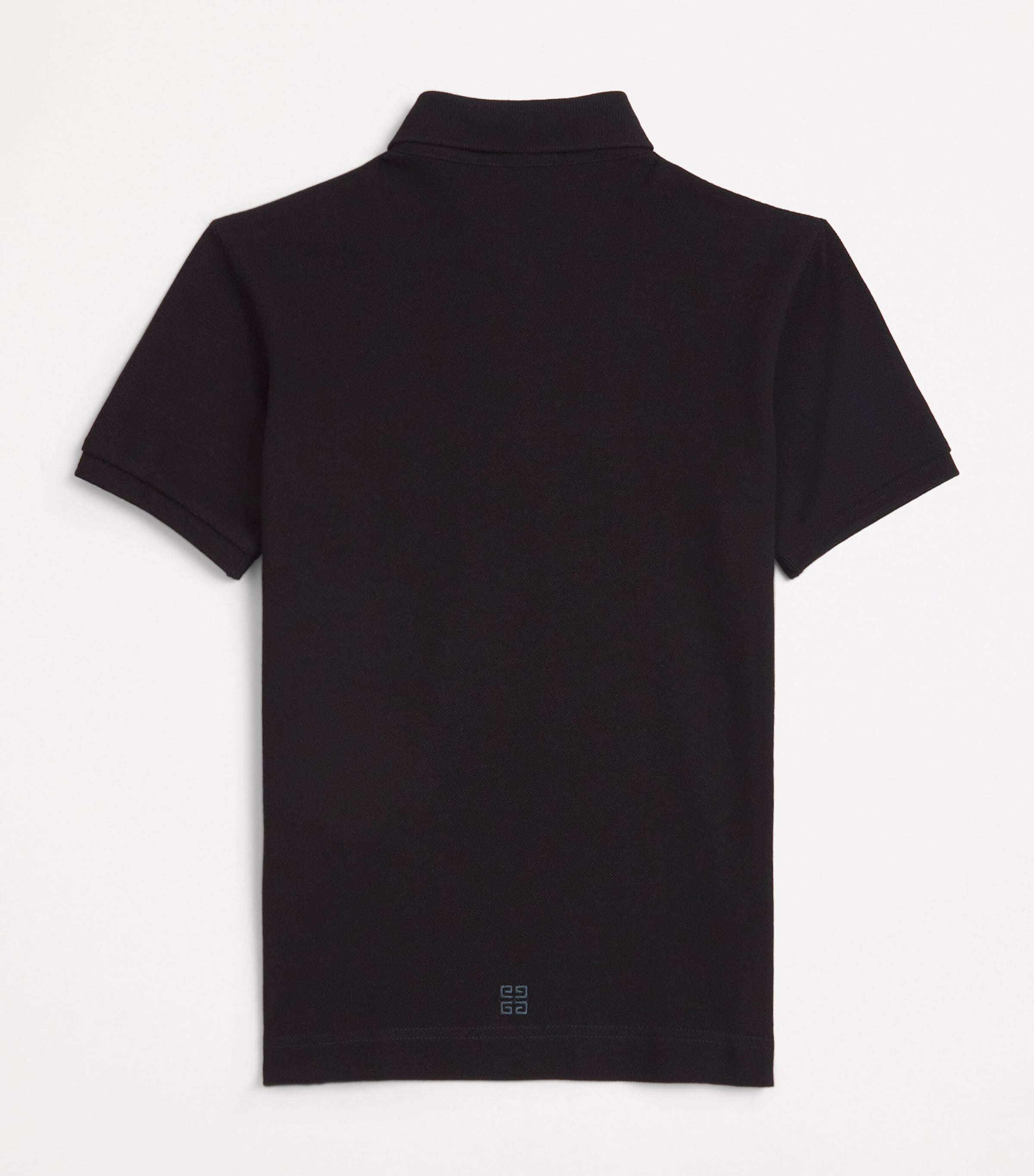 Givenchy Kids Cotton Logo Polo Shirt (4-12+ Years) Black Image 2