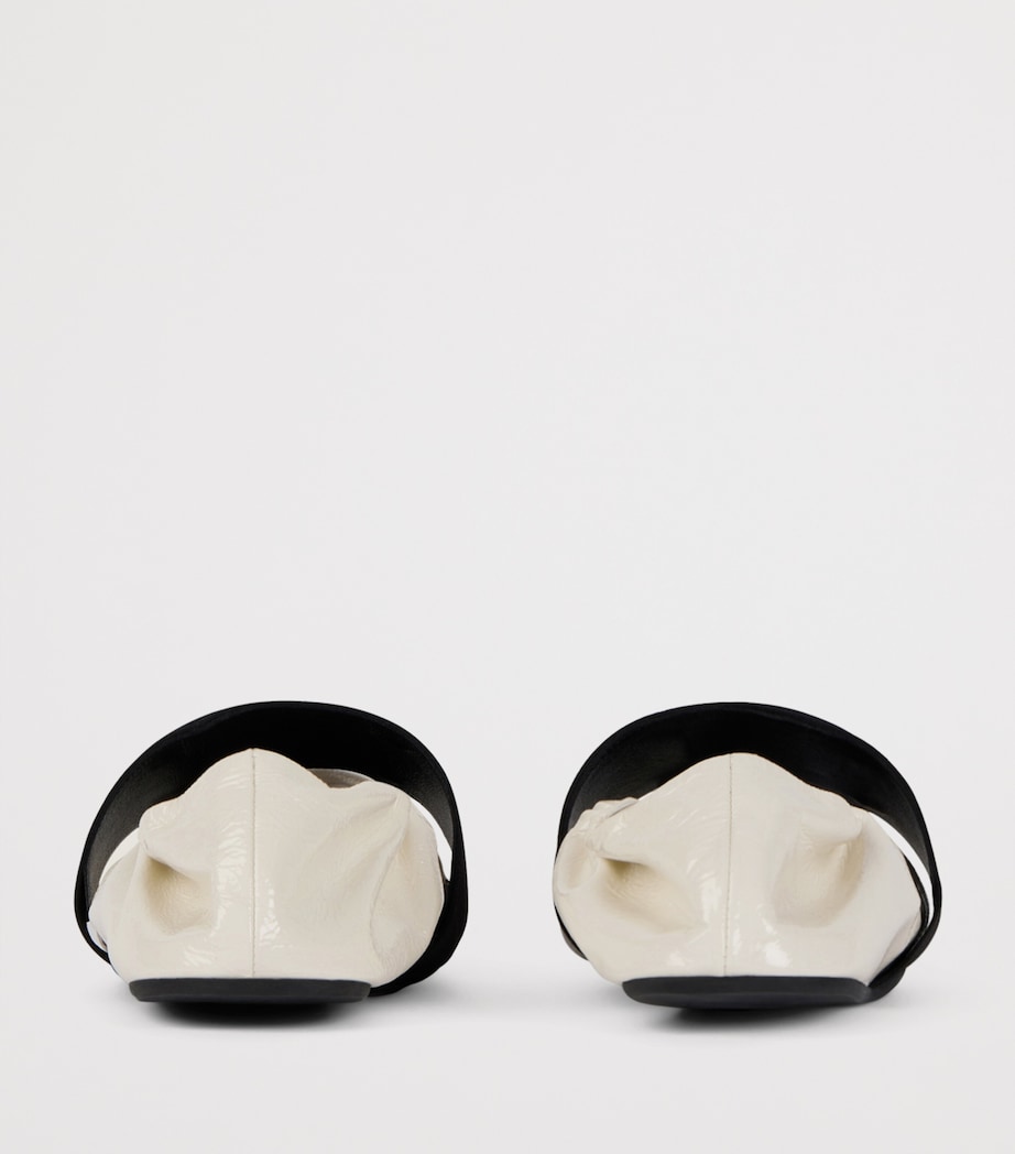 Givenchy Leather Crush Ballet Flats Image 5