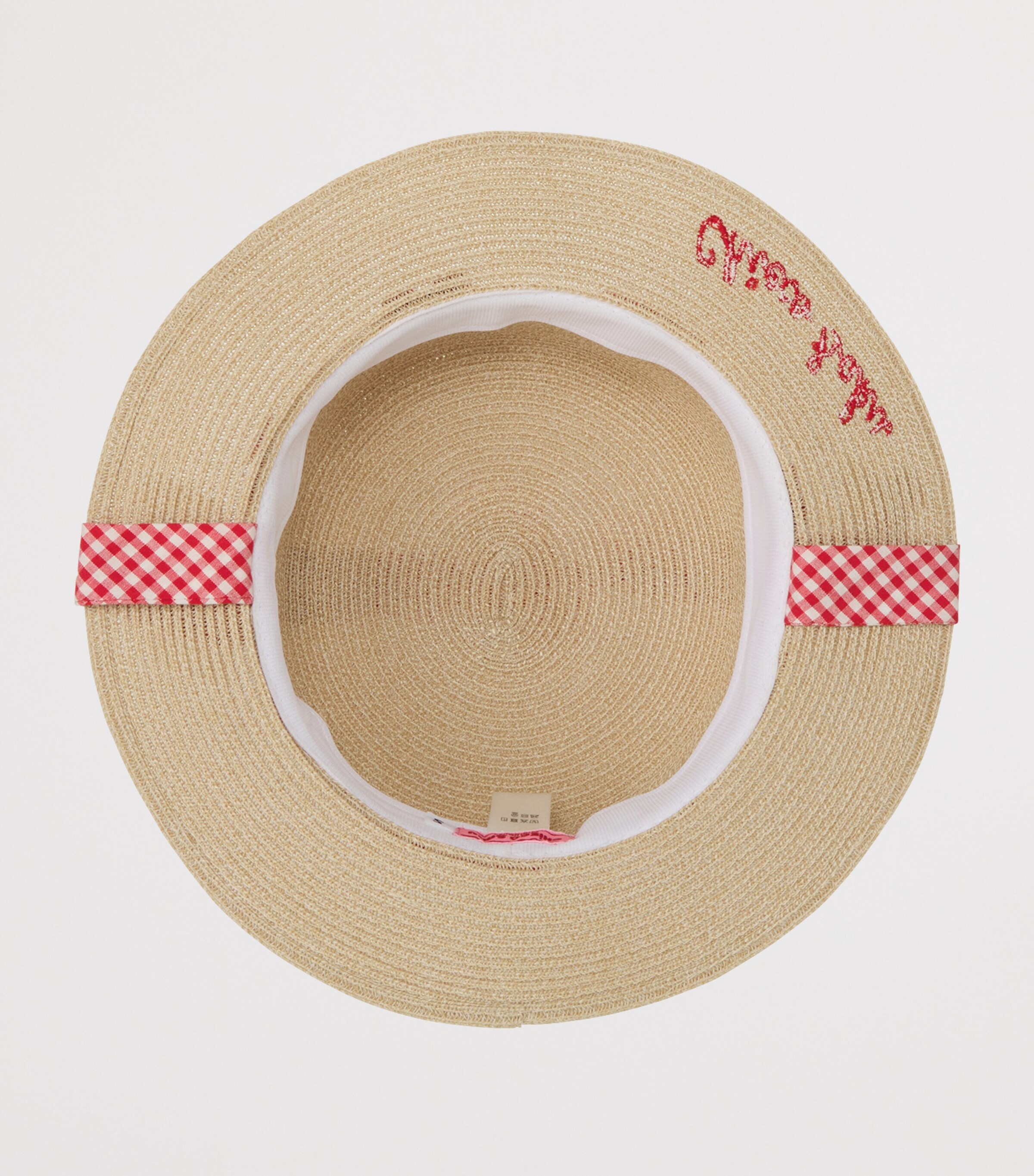 Miki House Gingham Chieco Saku Hat Image 2