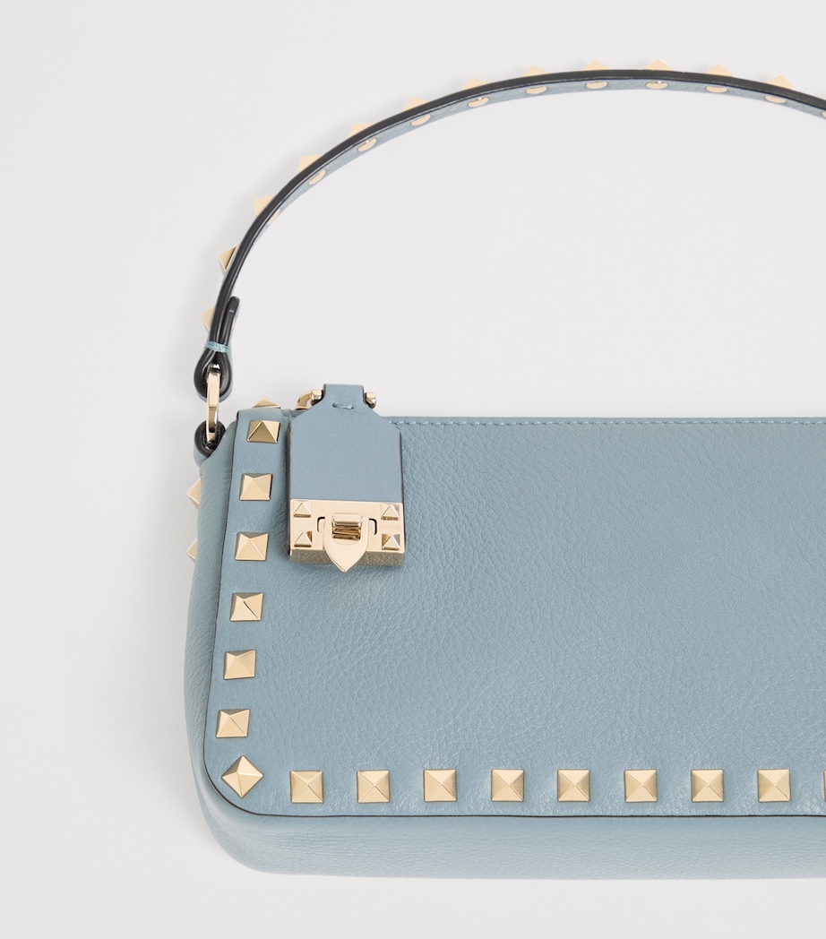 Small Leather Rockstud Shoulder Bag MXE Image 7