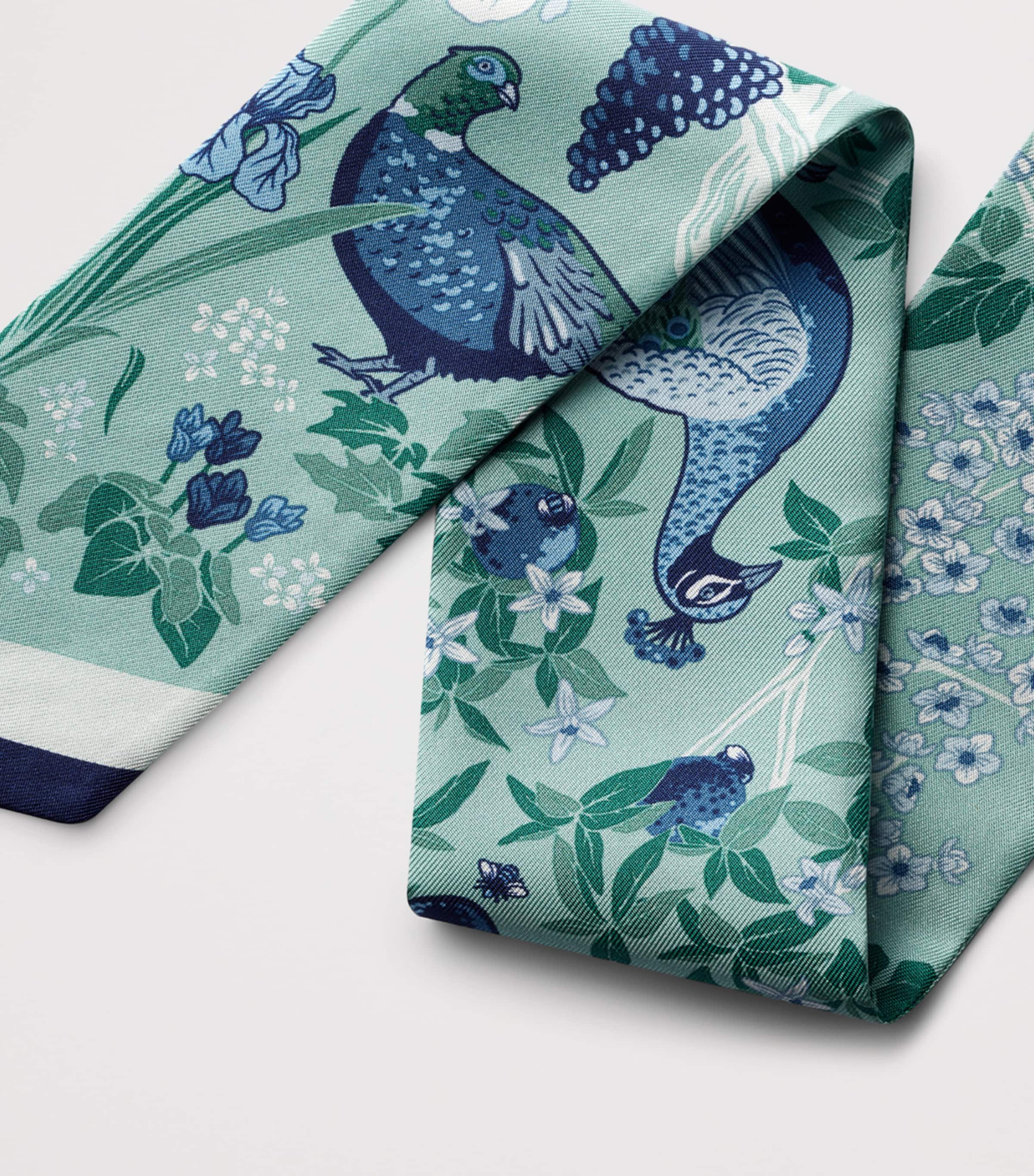 Cartier Silk Blooming Panthère Bandeau Turquoise Image 2