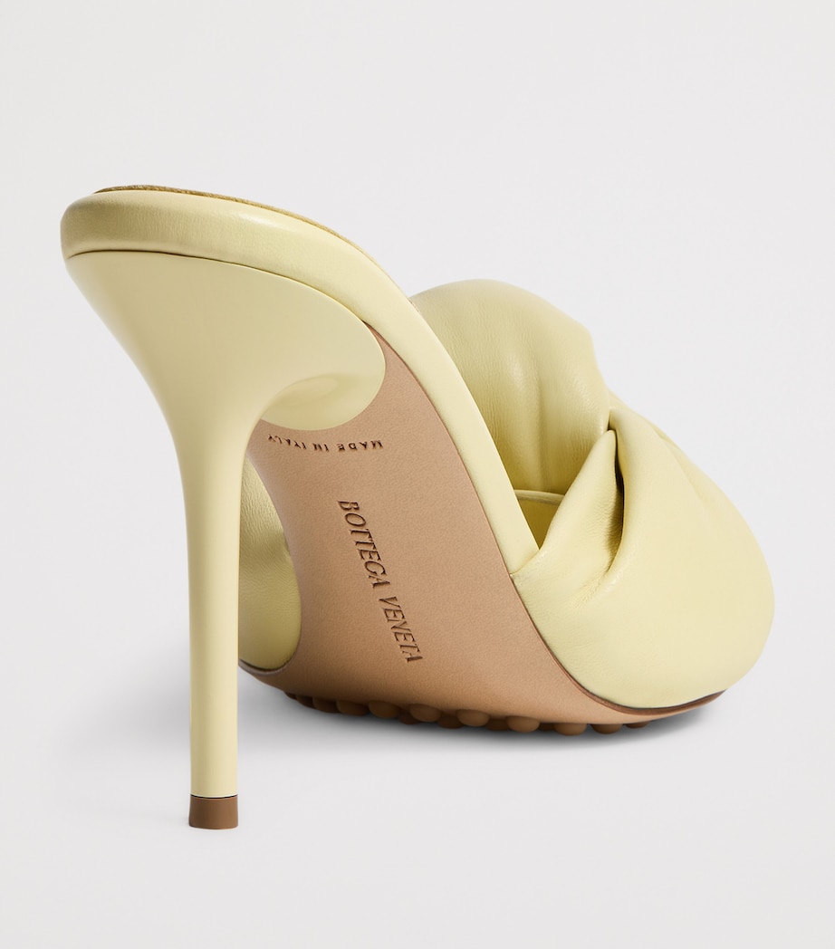 Bottega Veneta Leather Knot Mules 90 Image 5