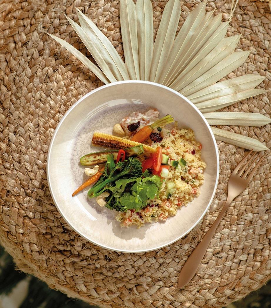 Porcelain Perlemor Dinner Set BEIGE Image 5