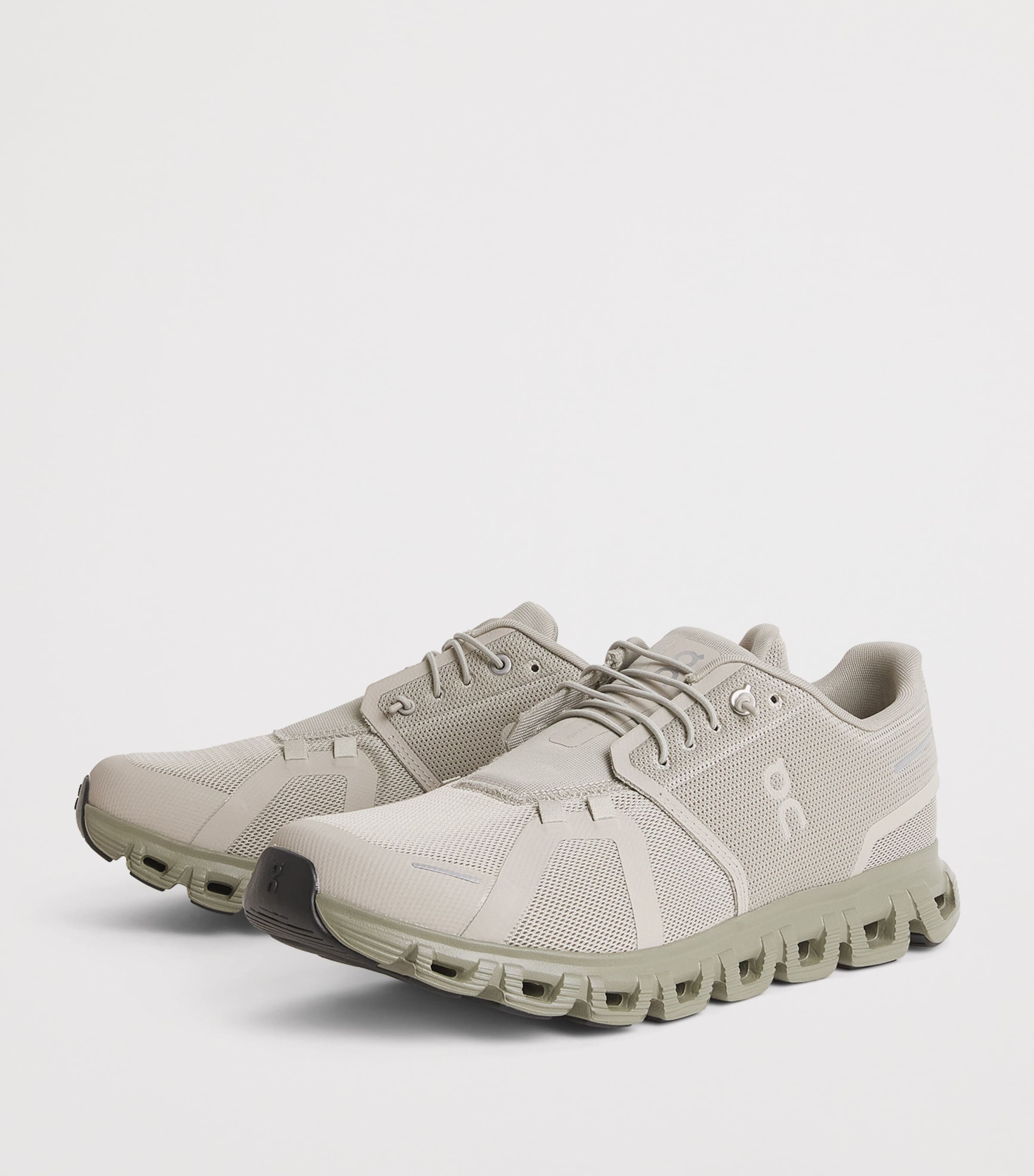 On Mens On Cloud 6 Trainers Brume I Olive Image 3