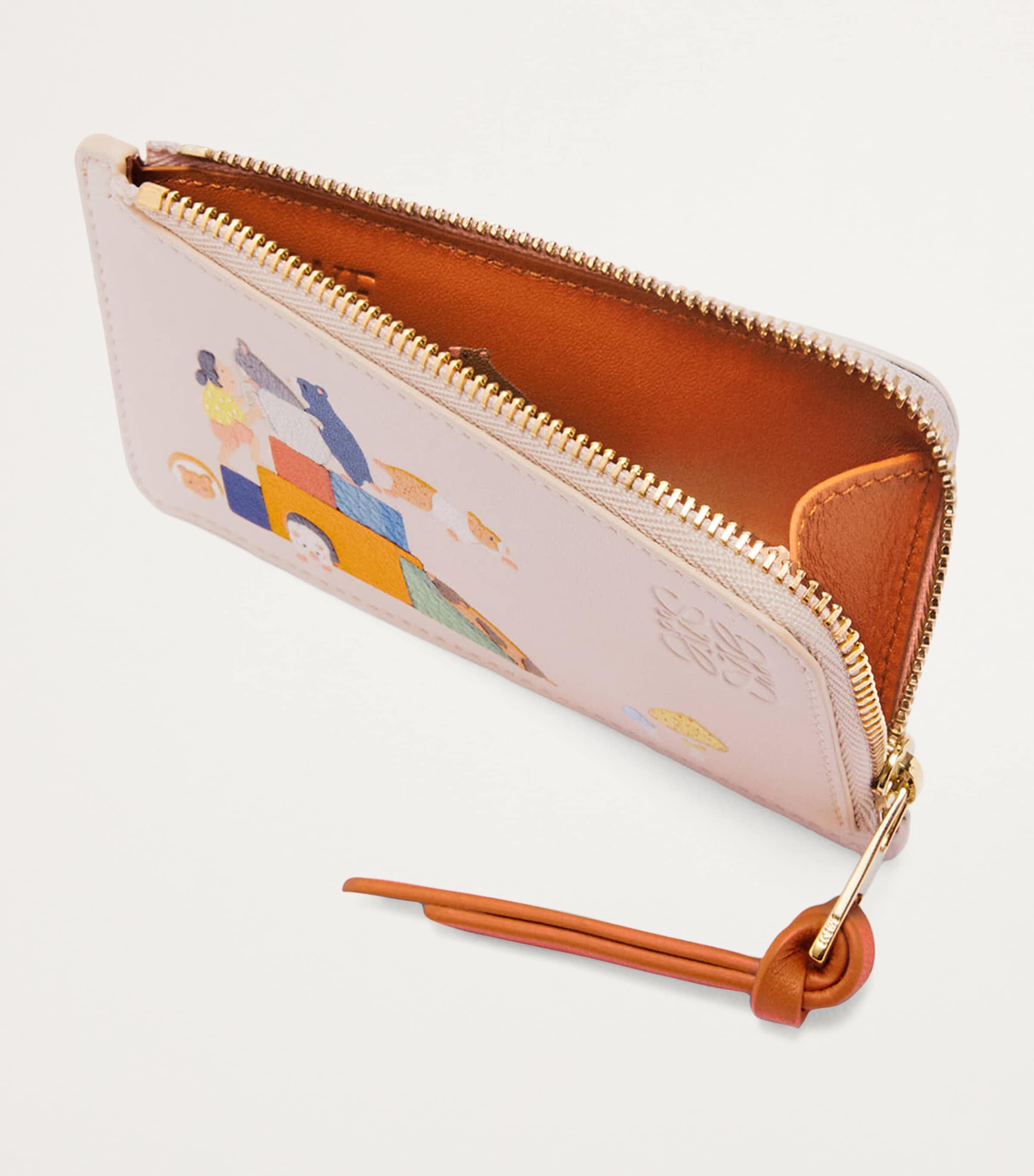 LOEWE x Suna Fujita Leather Hamster Card Holder | Harrods US
