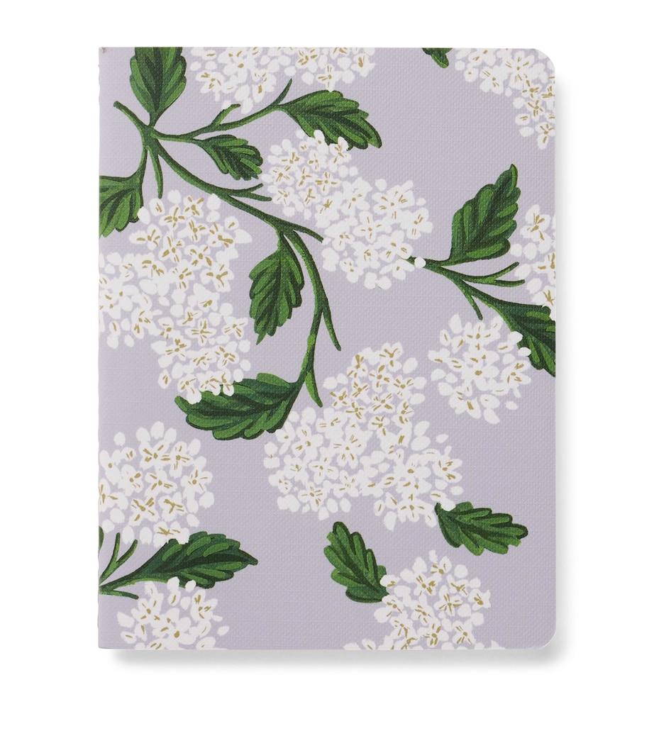 Set of 5 Hydrangea Pocket Notebooks MULTI Image 2