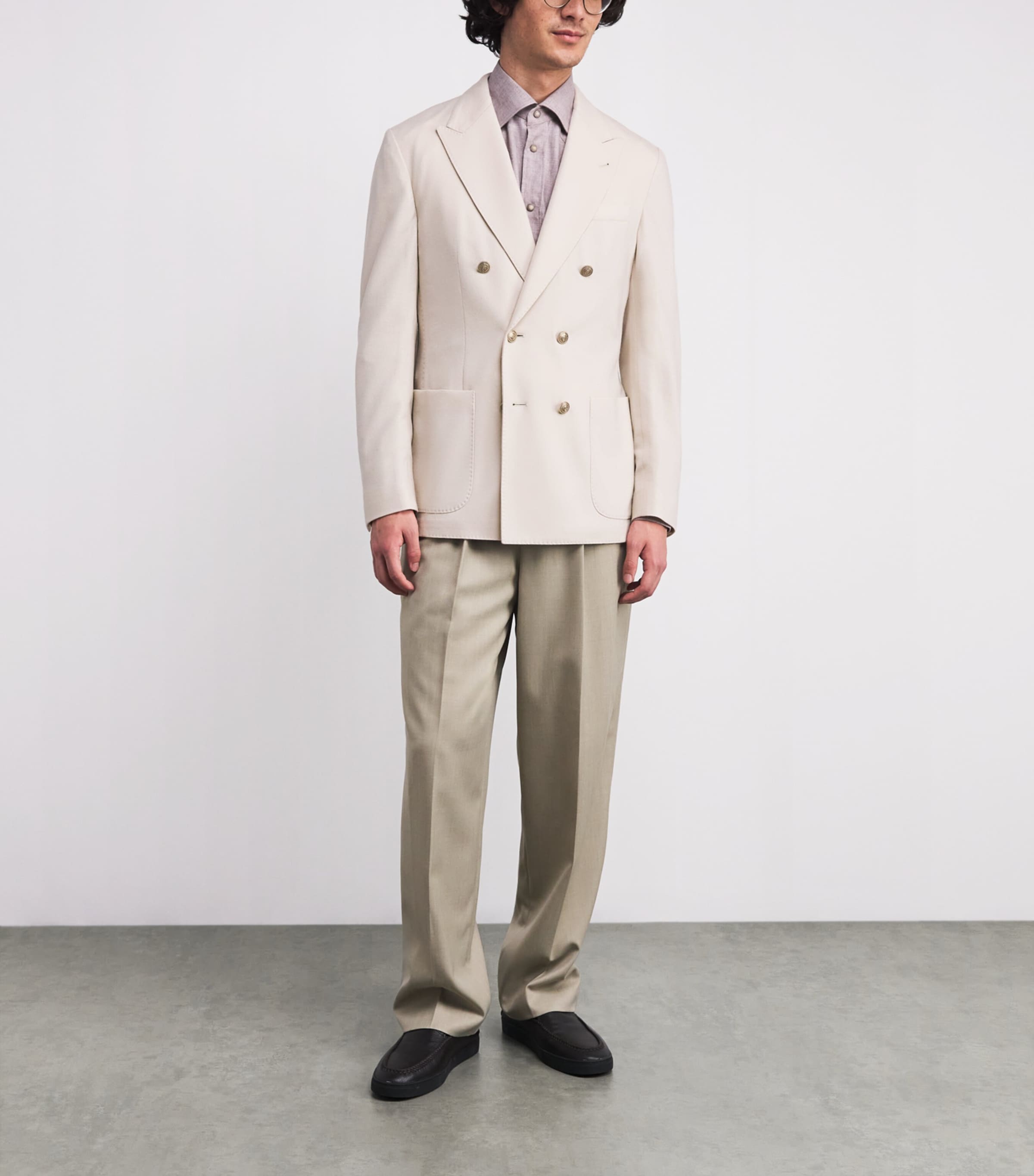 Wool Double-Breasted Blazer SABBIA Image 2