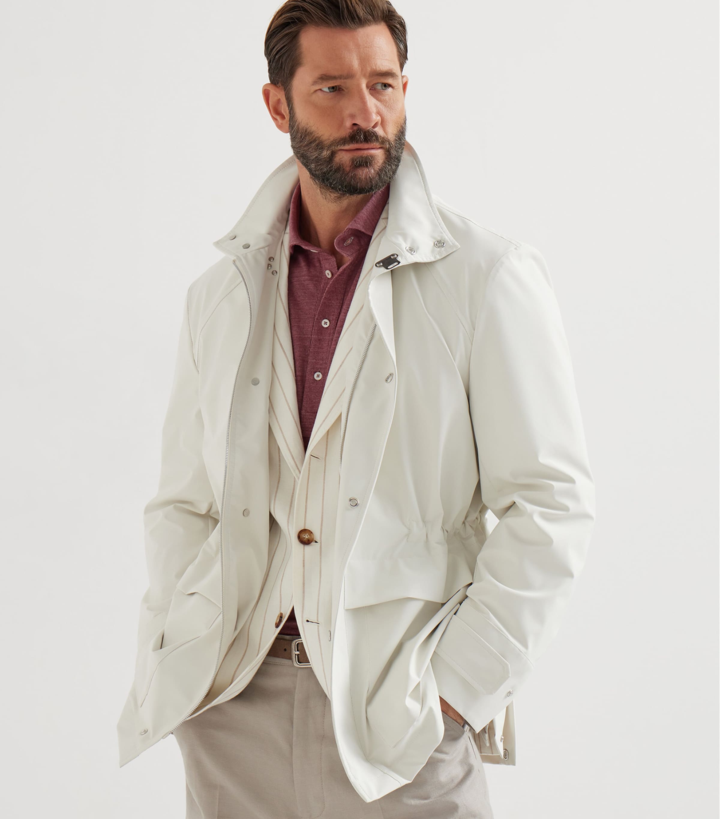 Water-Resistant Field Jacket C1849 Image 4