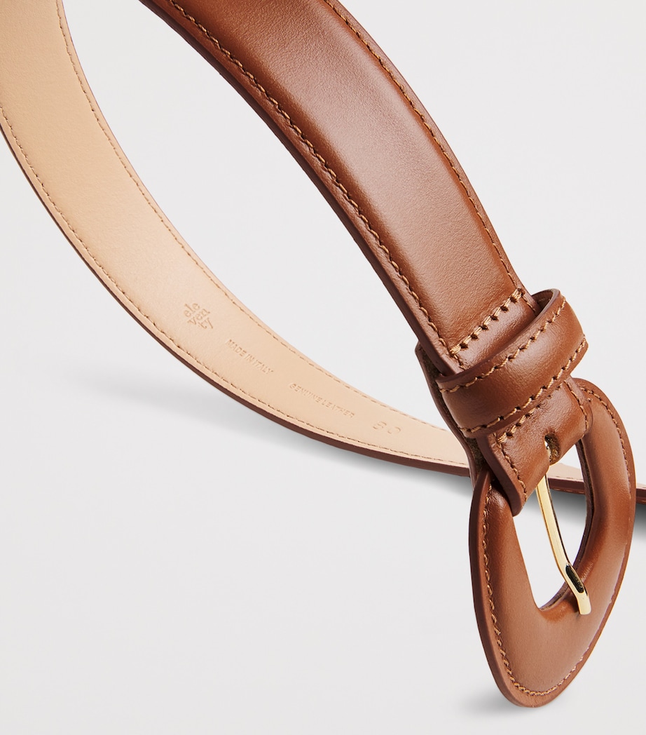 Leather Belt CARAMELLO Image 5