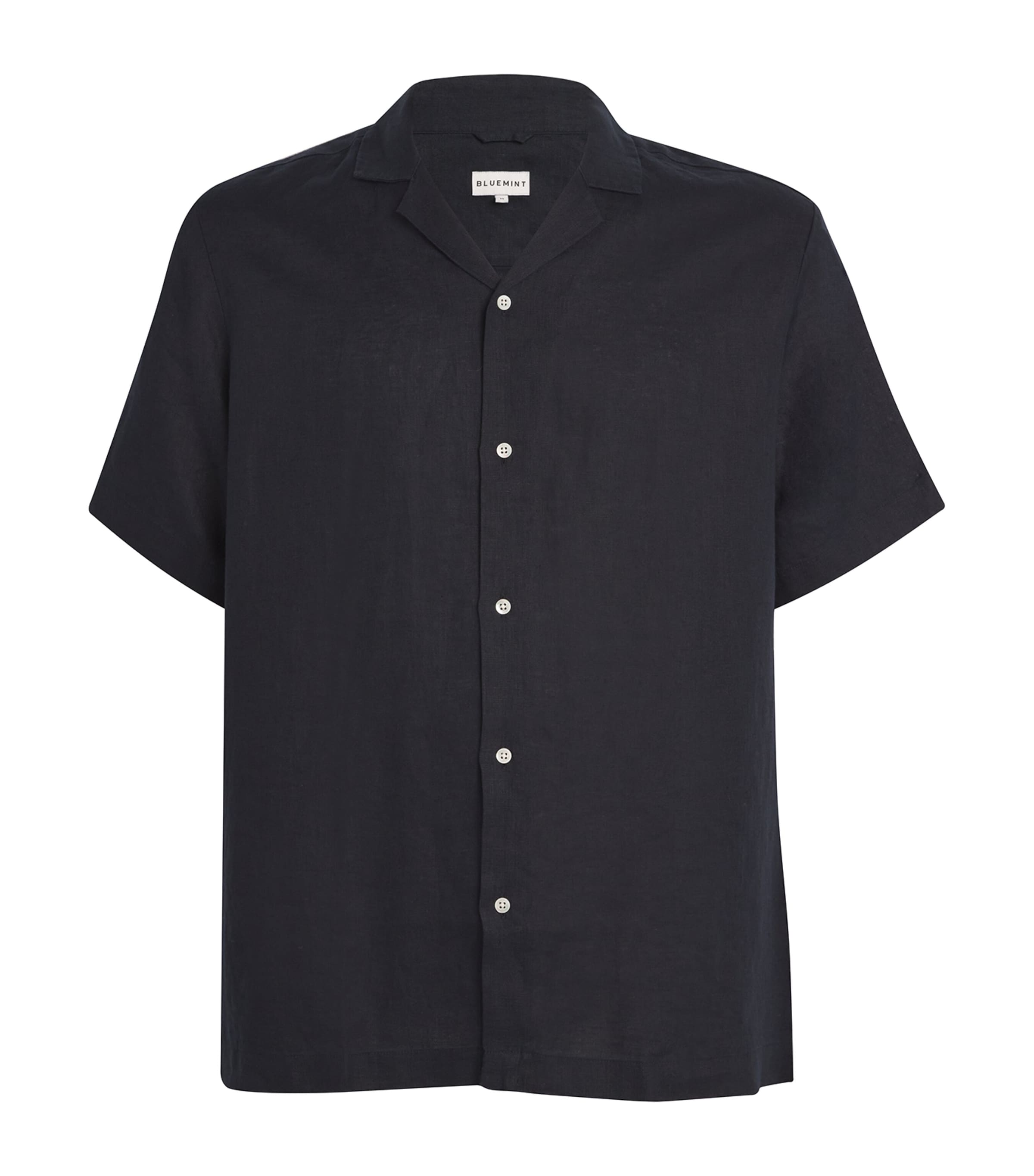 Bluemint Linen Mars Shirt In Navy