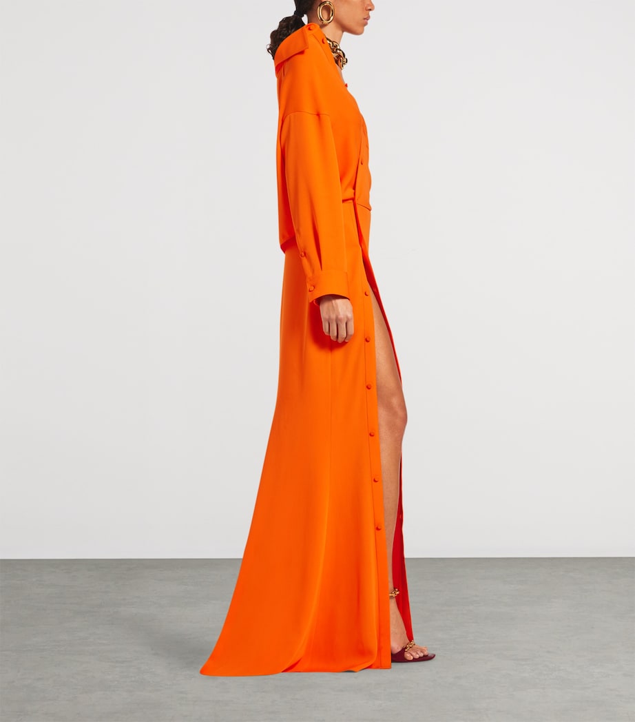 balenciaga orange dress Orange you glad to see the stunnnninng @laufey (in custom @balenciaga)?? The #GoldenGlobes red carpet is underway, and our editors will be live blogging all night long. Which looks are you
