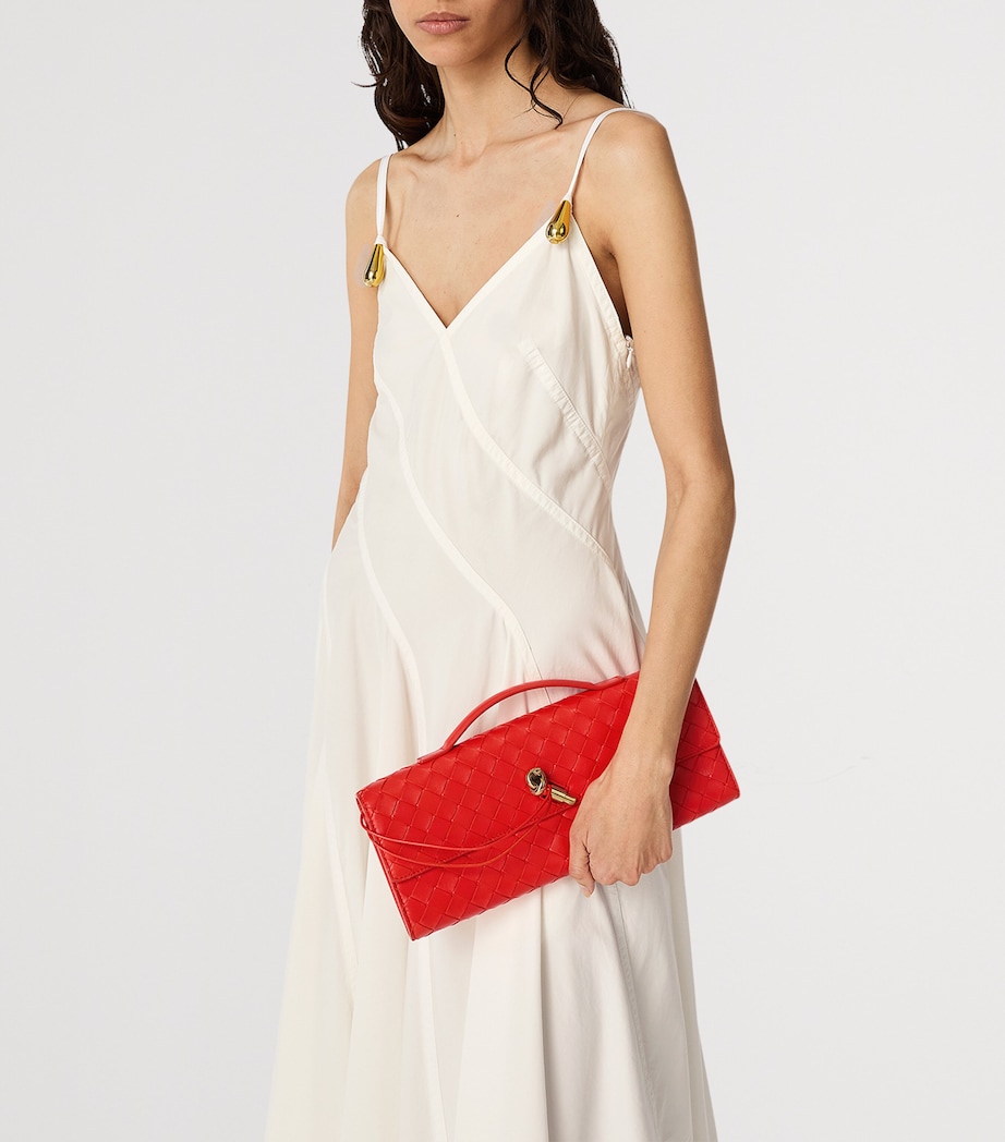 Leather Andiamo Clutch Bag 6529 Image 2