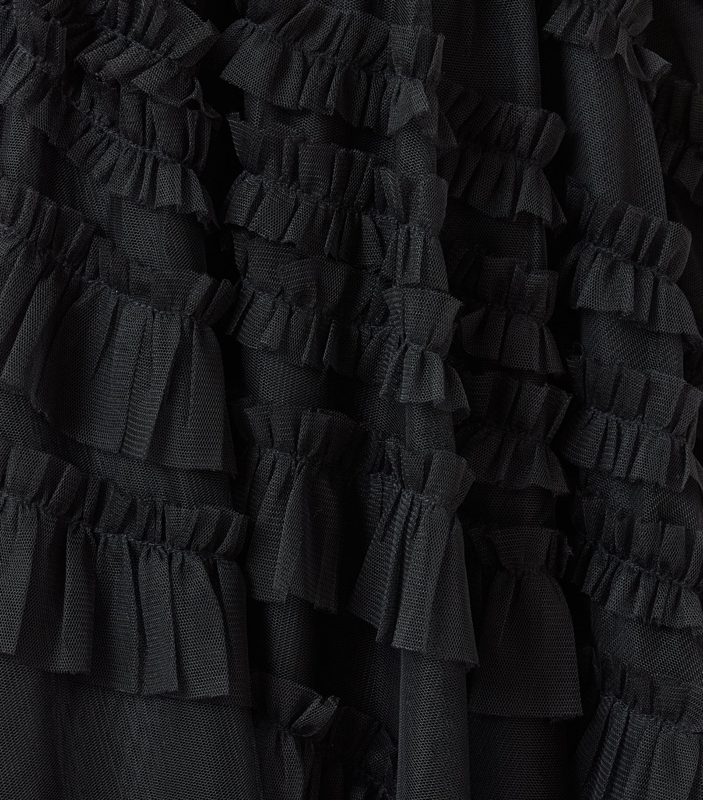 Tulle Jayde Mini Skirt BLACK Image 9