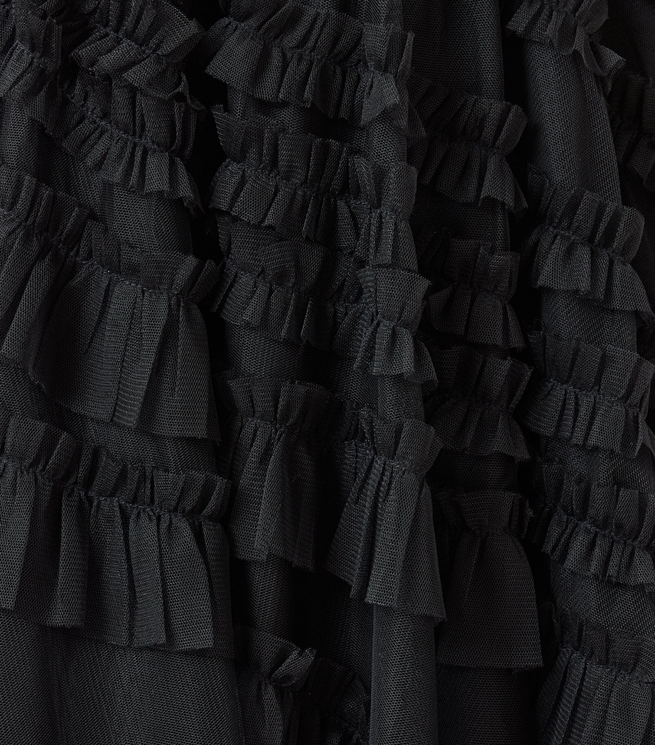 Tulle Jayde Midi Skirt BLACK Image 9