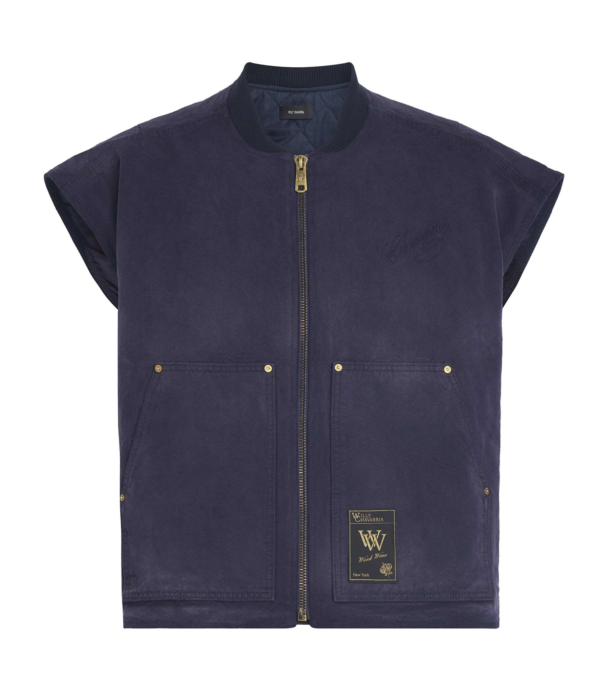 Willy Chavarria Cotton Stockton Gilet