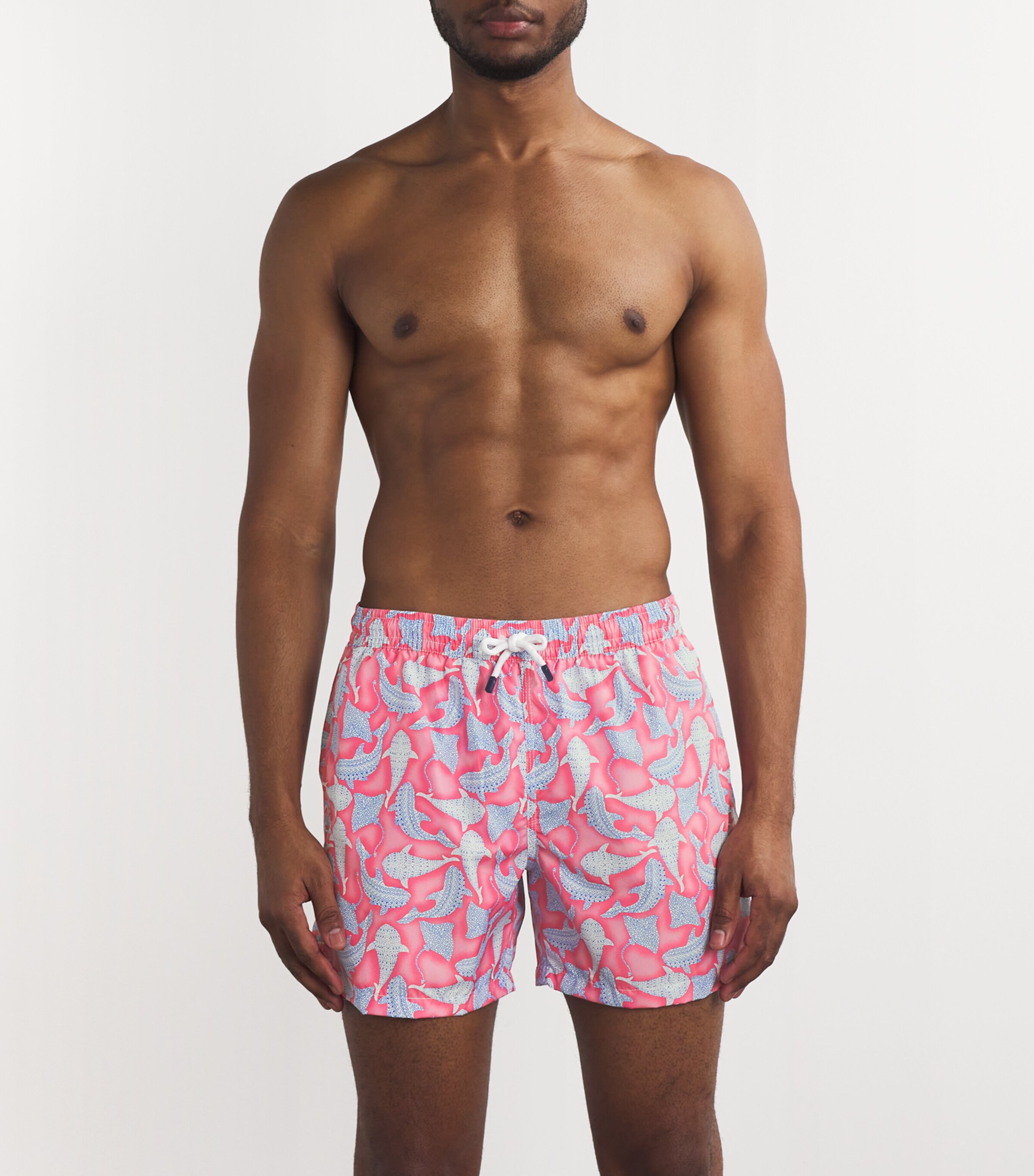 Printed Madeira Swim Shorts F41/36 PINK Image 3