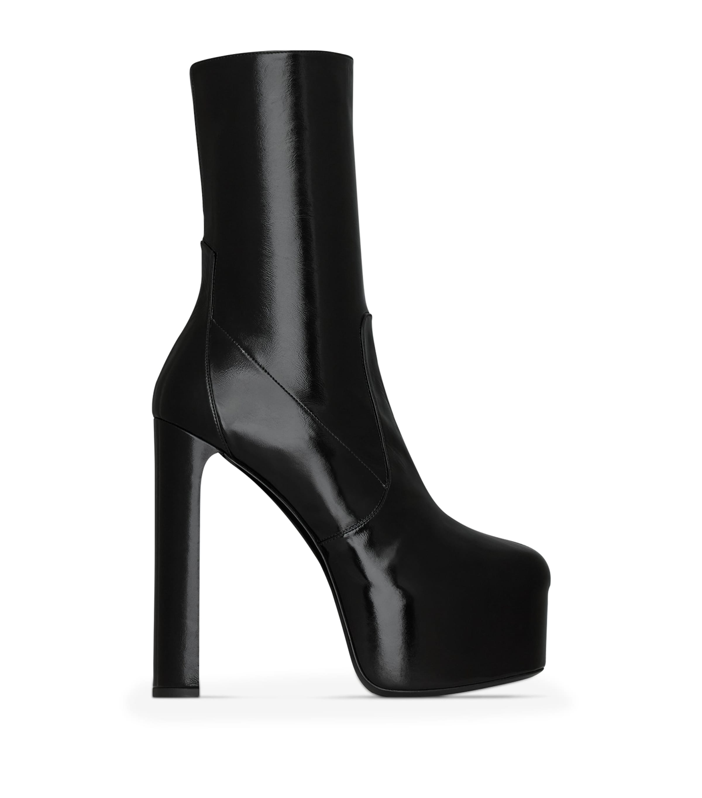 Saint Laurent Leather Billy Ankle Boots 95 In Black