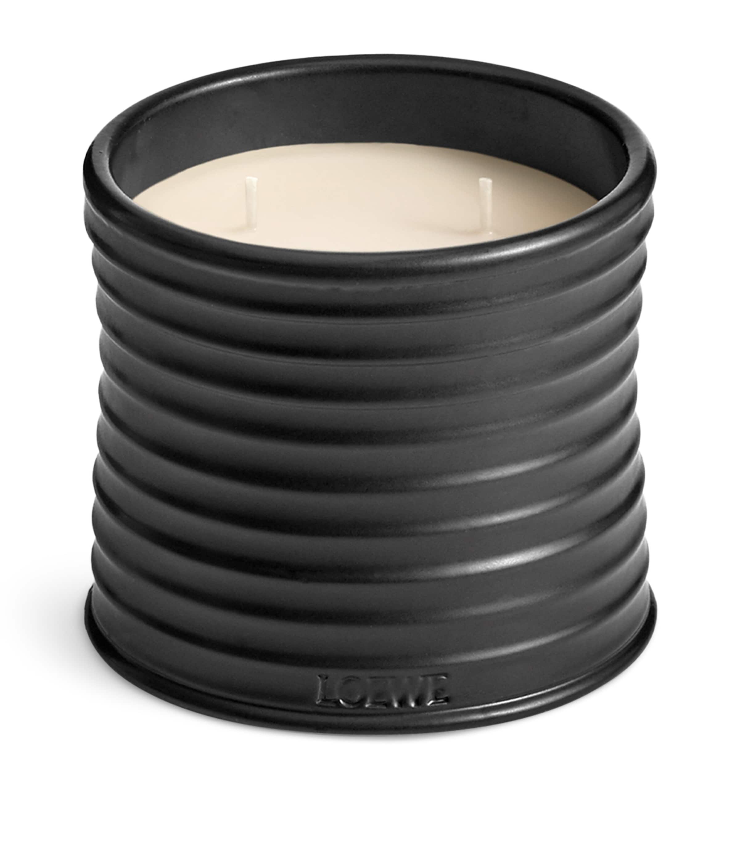 Loewe Small Roasted Hazelnut Candle In Black