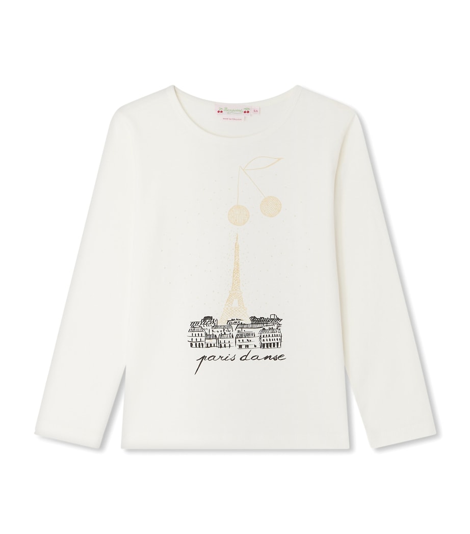 Organic Cotton Tidjiane T-Shirt (4-14 Years) UPB BLANC LAIT Image 1