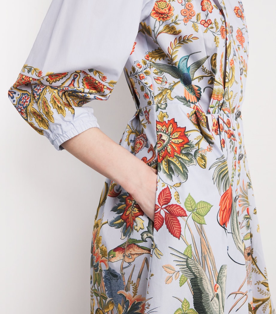 Cotton Printed Maxi Dress X0882 Image 6