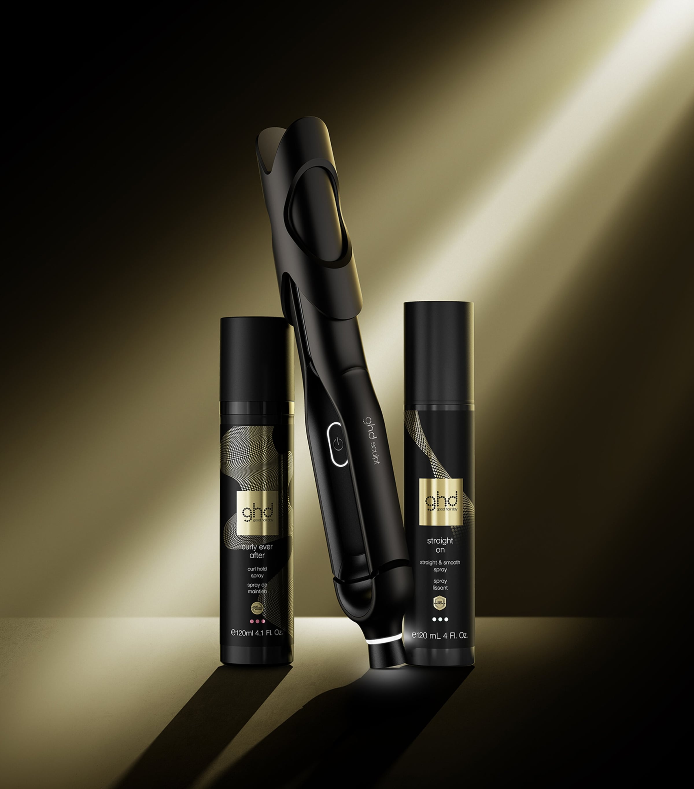 ghd Sculpt Hair Styler Black Image 3