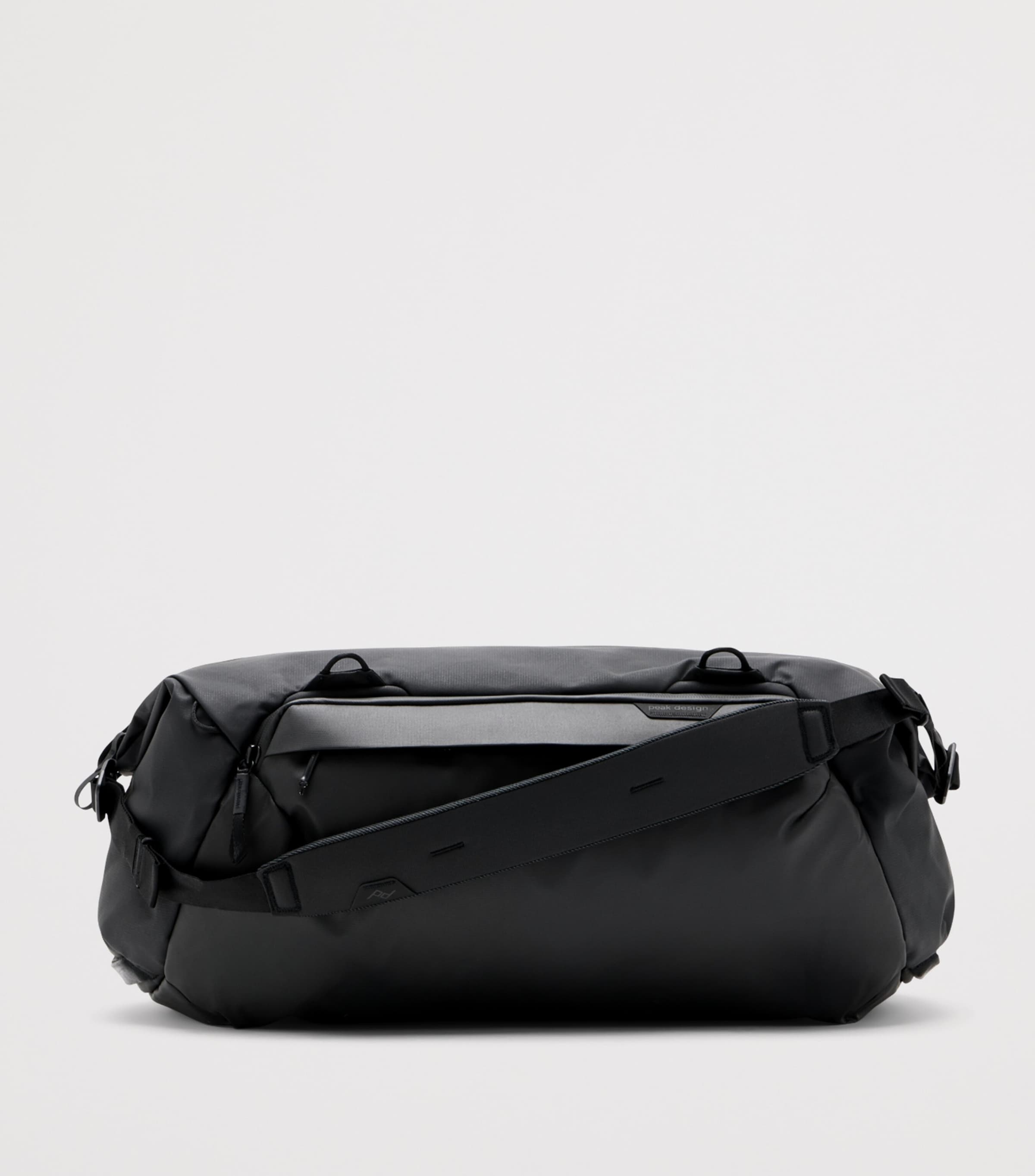 Canvas Travel Holdall BLACK Image 4
