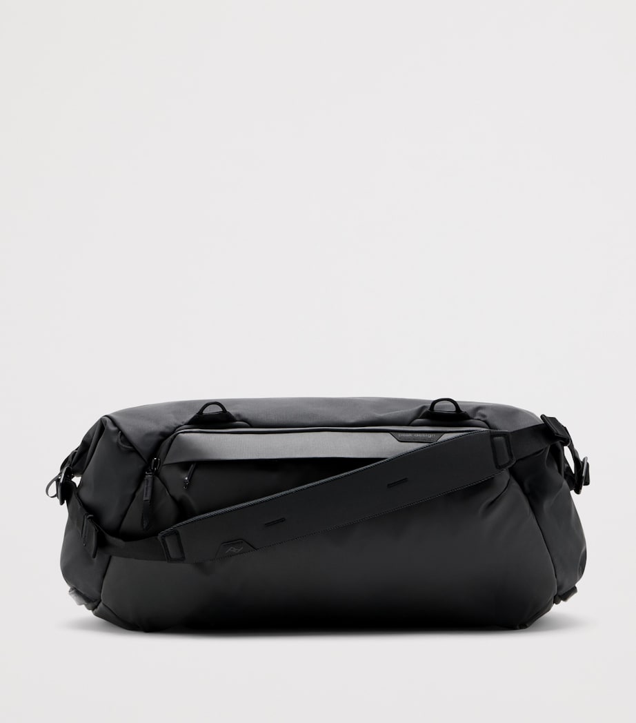 Canvas Travel Holdall BLACK Image 4