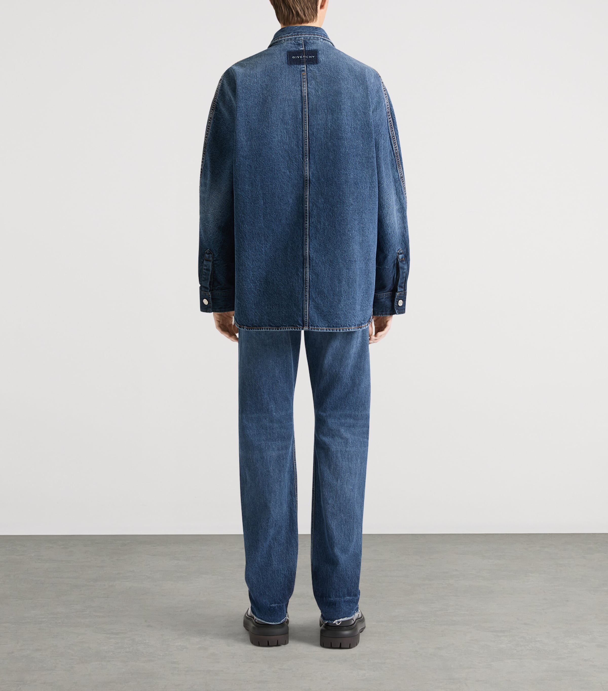 Givenchy Mens Denim Shirt Image 3
