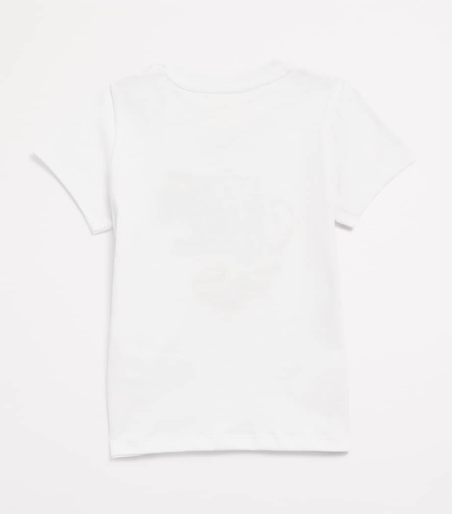 Givenchy Kids Cotton Shell Print T-Shirt (2-3 Years) White Image 2